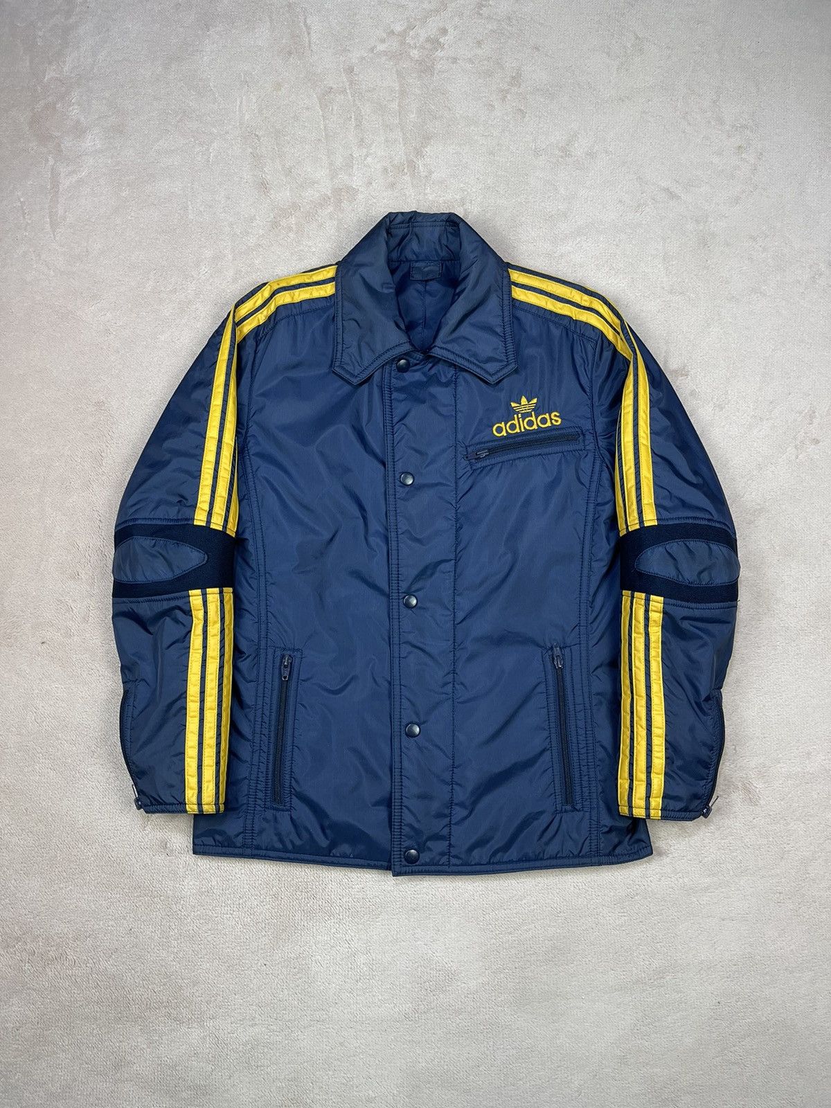 Adidas Vintage 80s ADIDAS DESCENTE Rider Padded Jackets Size US M / EU 48-50 / 2 - 1 Thumbnail