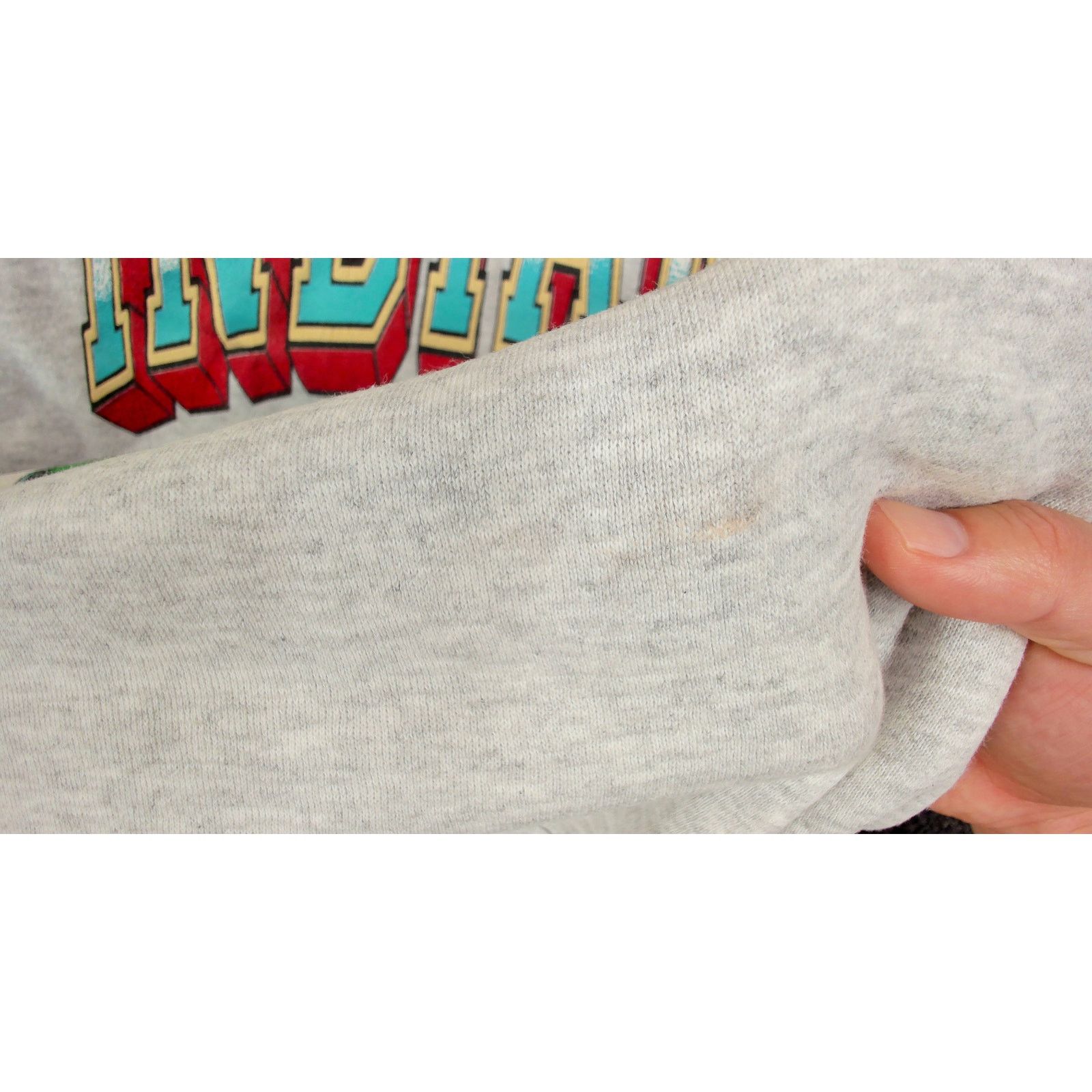 Vintage Vintage 90s Oversized Indiana Farm Spellout Crewneck Size XL / US 12-14 / IT 48-50 - 11 Thumbnail
