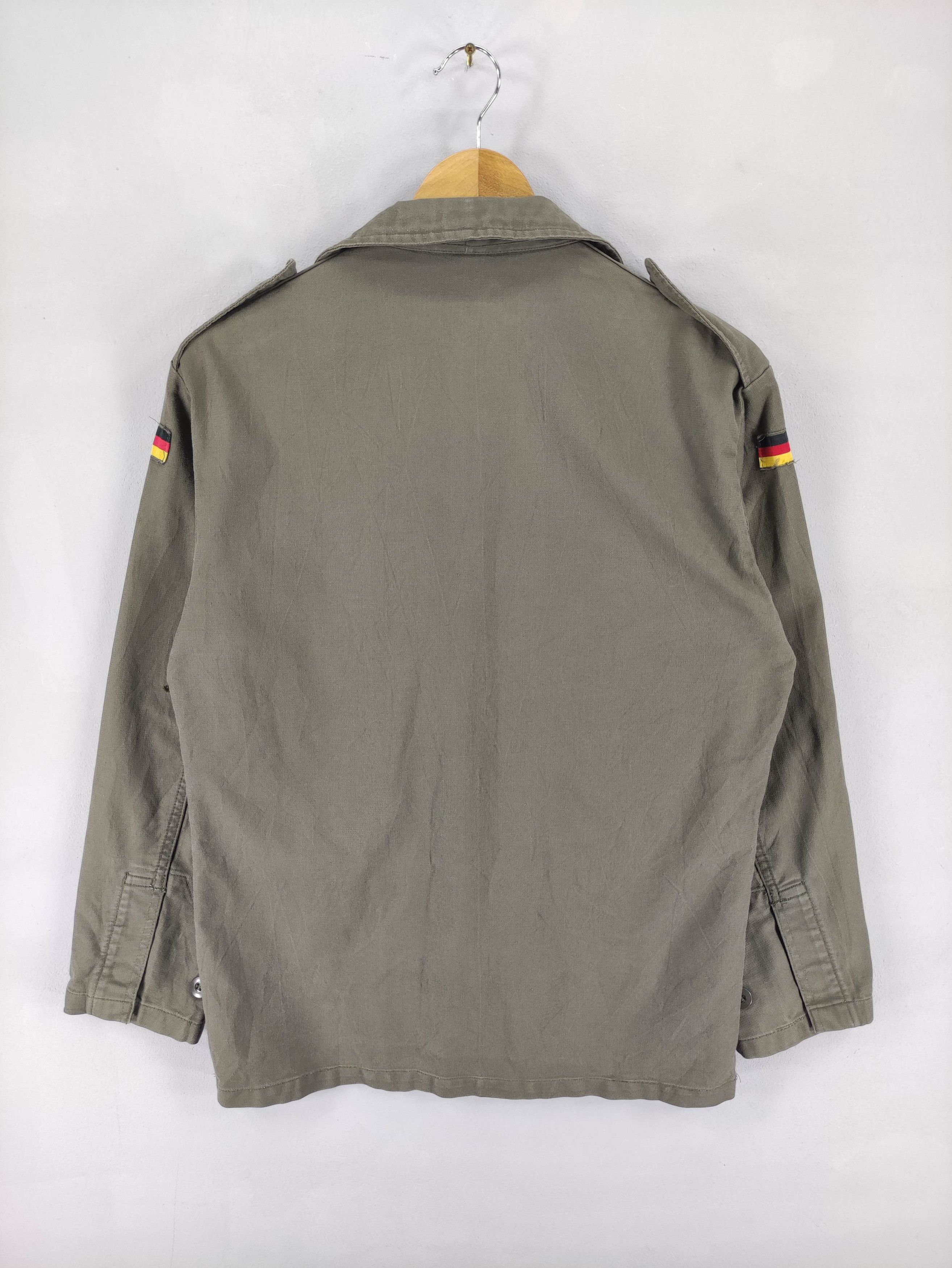 Vintage Vintage 90s German Army Moleskin Shirt Jacket Double Pocket Size US M / EU 48-50 / 2 - 10 Thumbnail