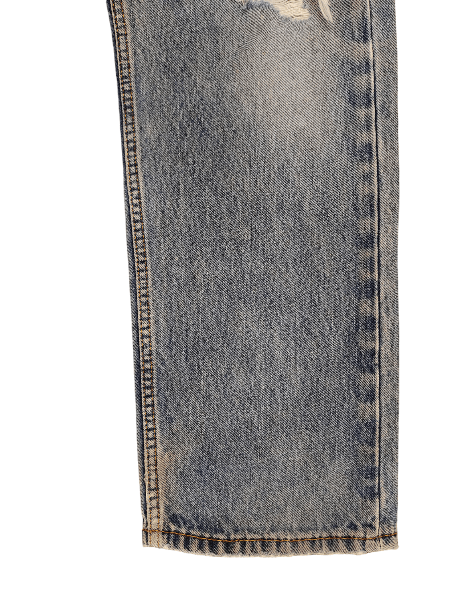 Levi's Vintage Y2k Levis 505 Distress Faded Sand Wash Denim Jeans Size US 36 / EU 52 - 7 Thumbnail