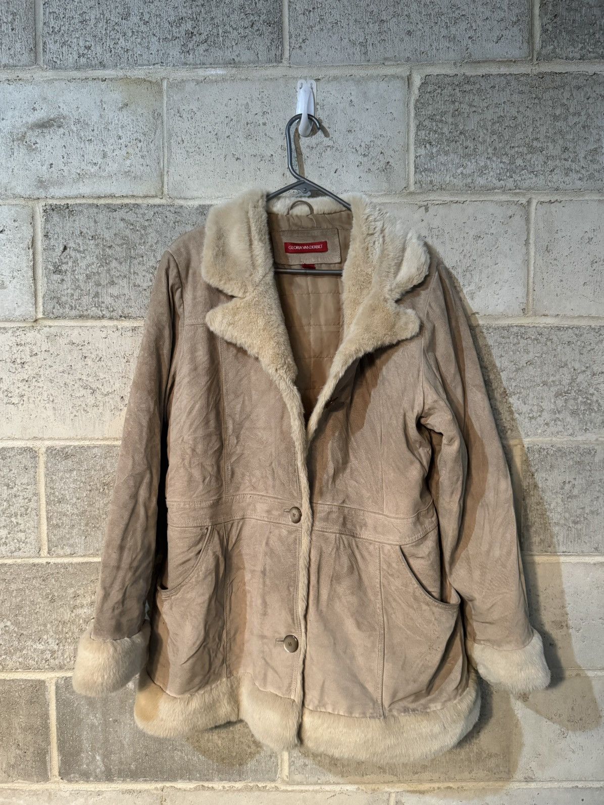 Gloria Vanderbilt Gloria Vanderbilt Fur Coat Size XL / US 12-14 / IT 48-50 - 1 Thumbnail