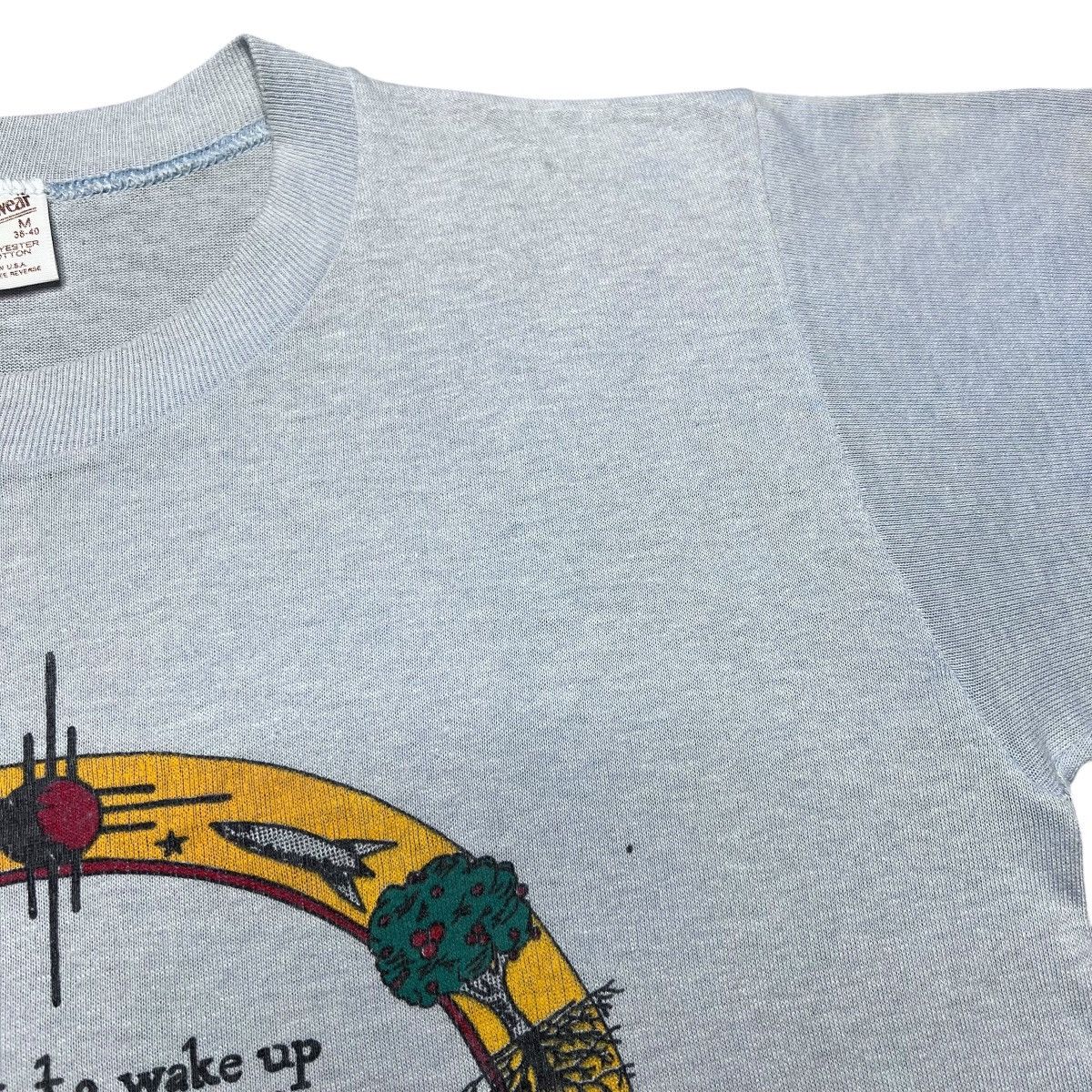Vintage Vintage 1987 Florida Peace Pilgrimage No Nukes T-Shirt Size US M / EU 48-50 / 2 - 9 Thumbnail