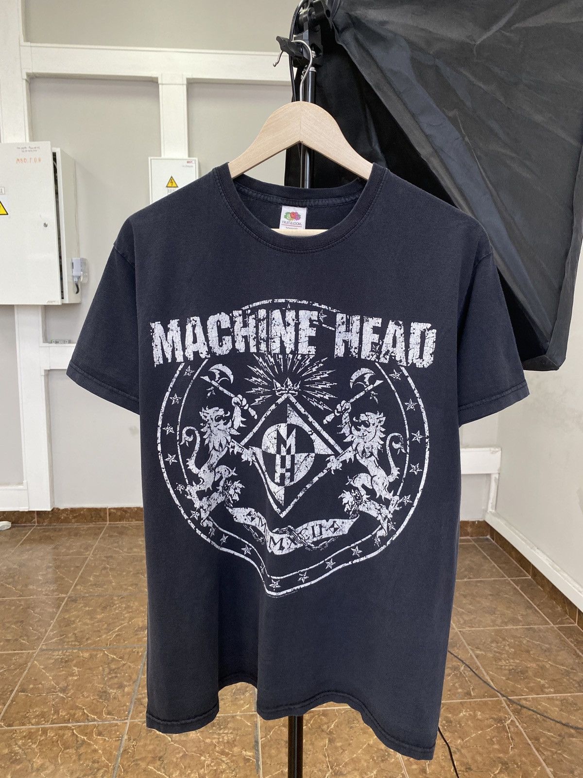 Band Tees 🇺🇸 Vintage Machine Head 2012 Thrash Metal Metalcore T-Shirt Size US L / EU 52-54 / 3 - 1 Thumbnail