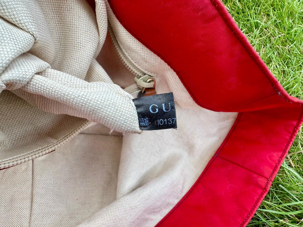Gucci Authentic Gucci Guccisima Nylon Medium Tote Bag Size ONE SIZE - 8 Thumbnail
