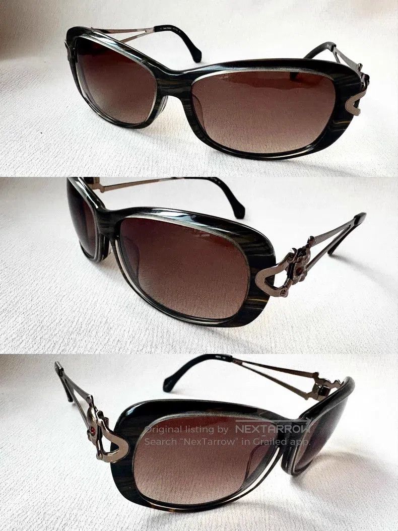 Vivienne Westwood Vivienne Westwood Gun Black Saturn Skull Sunglasses Size ONE SIZE - 2 Thumbnail