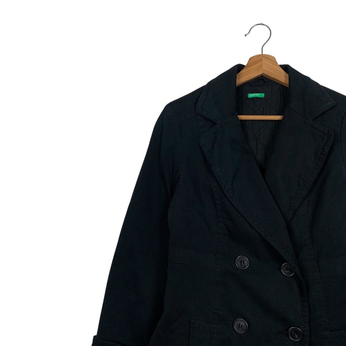 United Colors Of Benetton United Colors Of Benetton Double Breasted Trench Coat Size M / US 6-8 / IT 42-44 - 6 Thumbnail