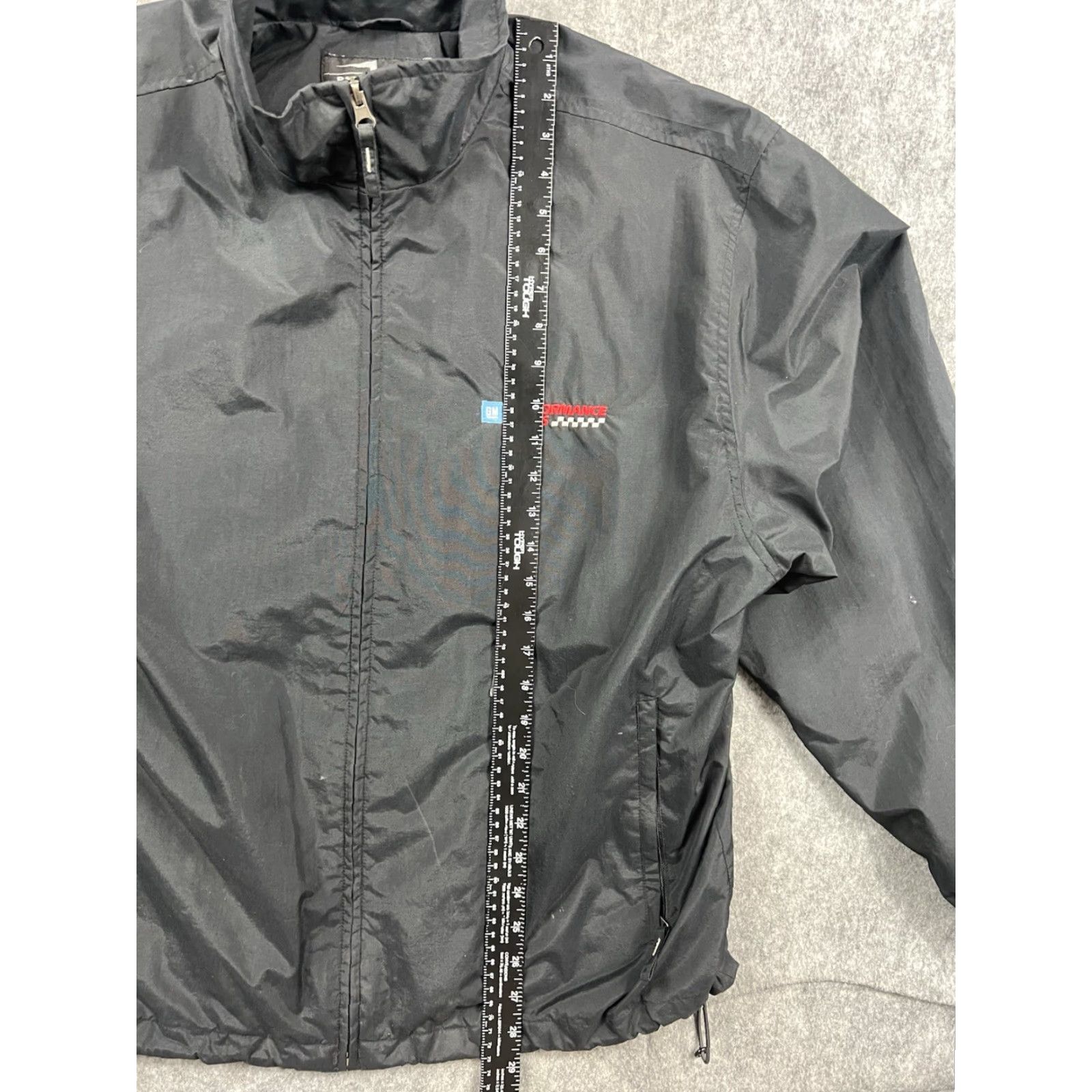 Vintage Page & Tuttle GM Performance Parts Men's Black Nylon Windbreaker Jacket L Size US L / EU 52-54 / 3 - 4 Thumbnail