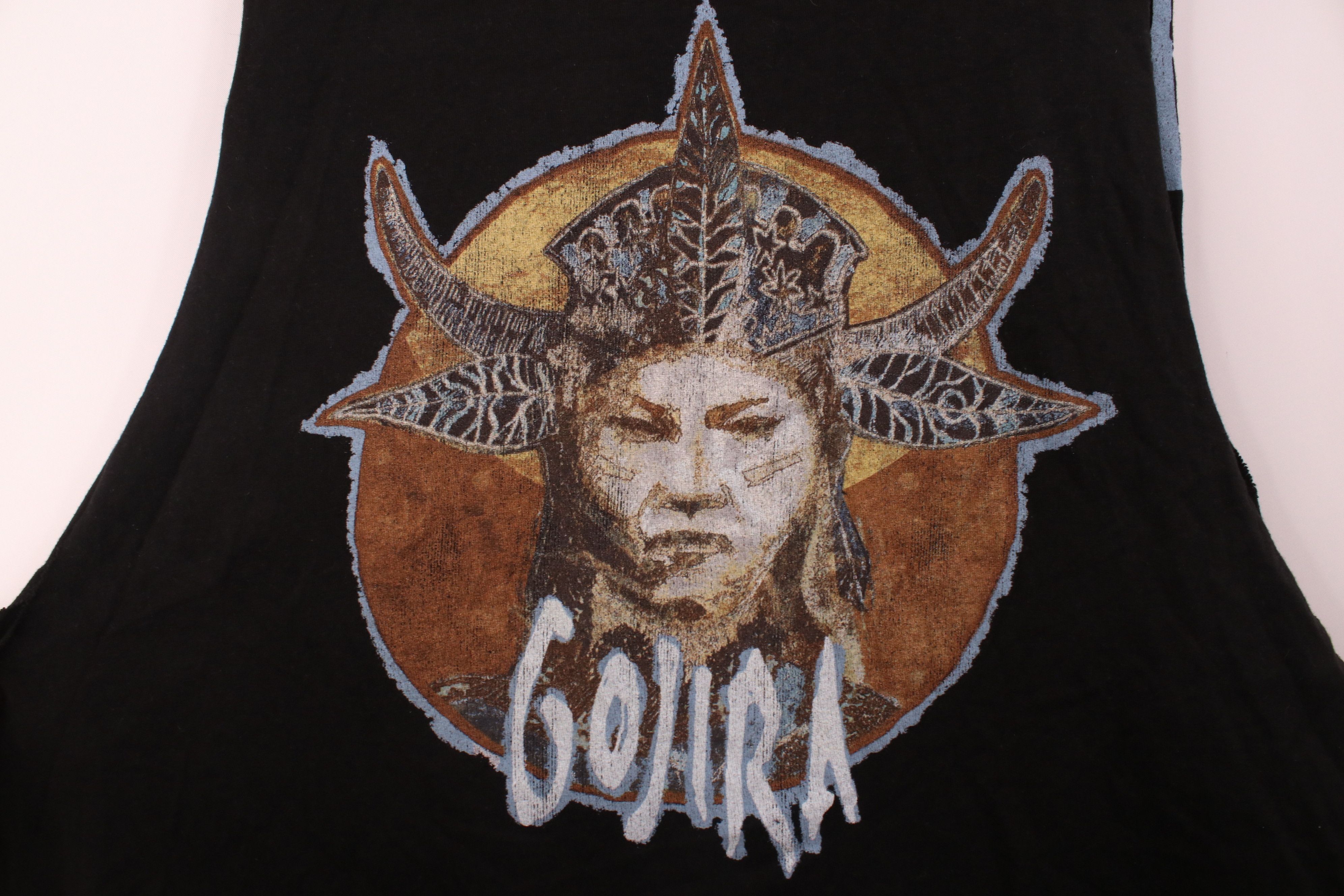 Vintage Y2K Streetwear Fortitude Heavy Metal Band Cut Off T-Shirt Size US L / EU 52-54 / 3 - 4 Thumbnail
