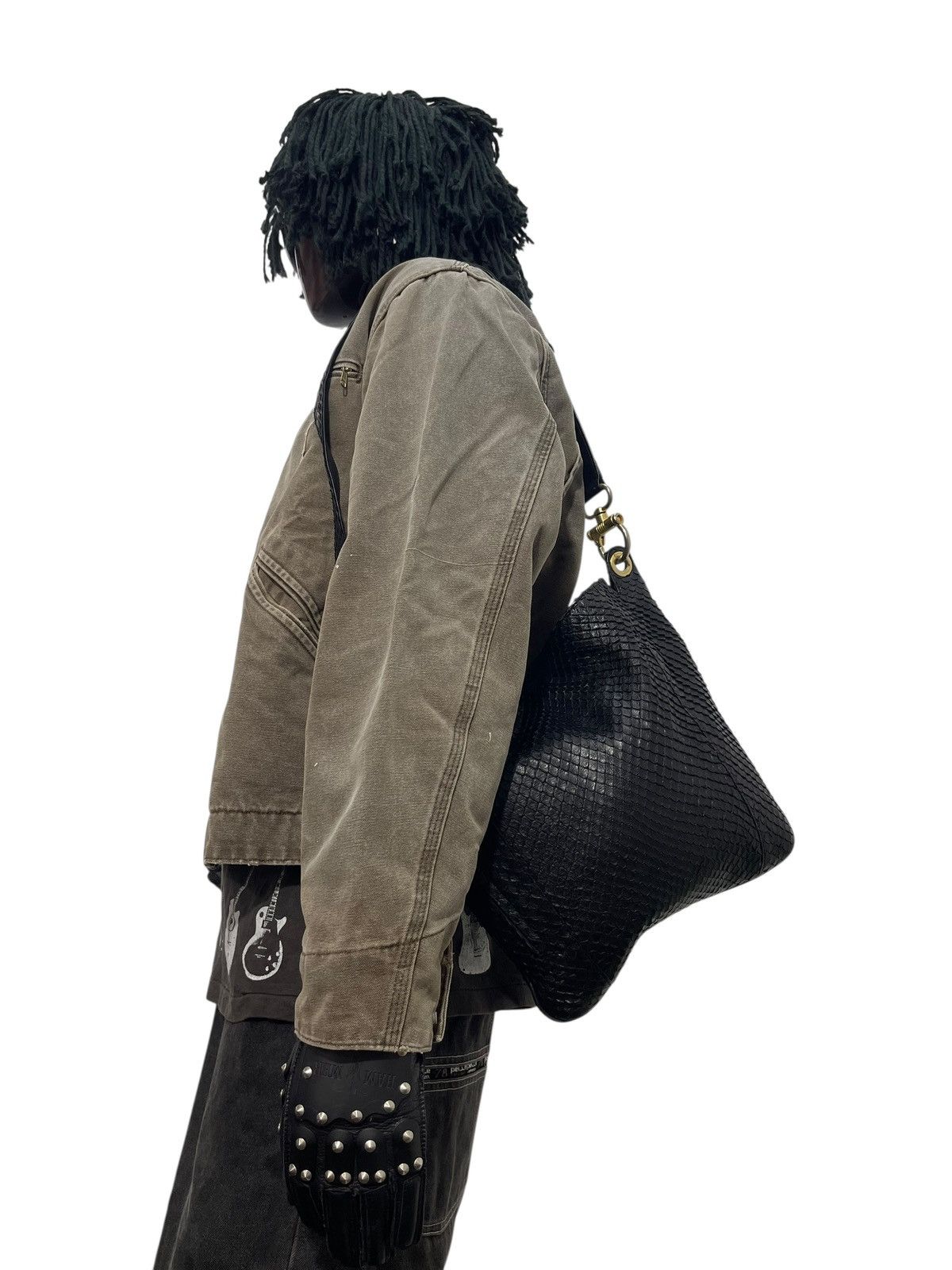 Leather Full Leather Anaconda Fesozzi Franco Shoulder Bag 7🟩 Size ONE SIZE - 2 Thumbnail