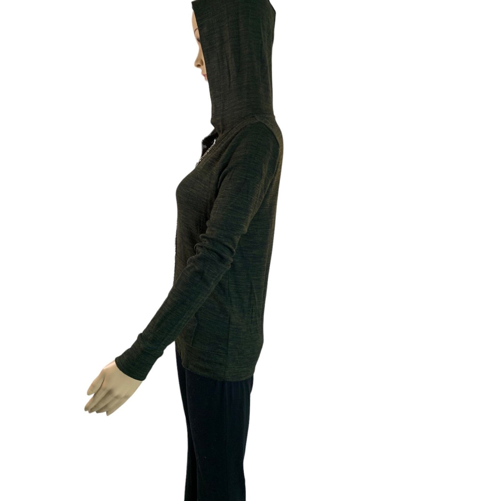 Juicy Couture Juicy Couture Womens Size XS Hooded Jacket studded Pockets Size XS / US 0-2 / IT 36-38 - 6 Thumbnail