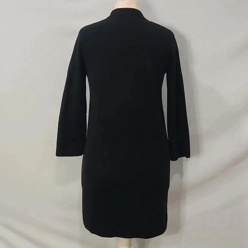Theory Theory Wool Blend Lace Up Sweater Dress Size XS / US 0-2 / IT 36-38 - 3 Thumbnail