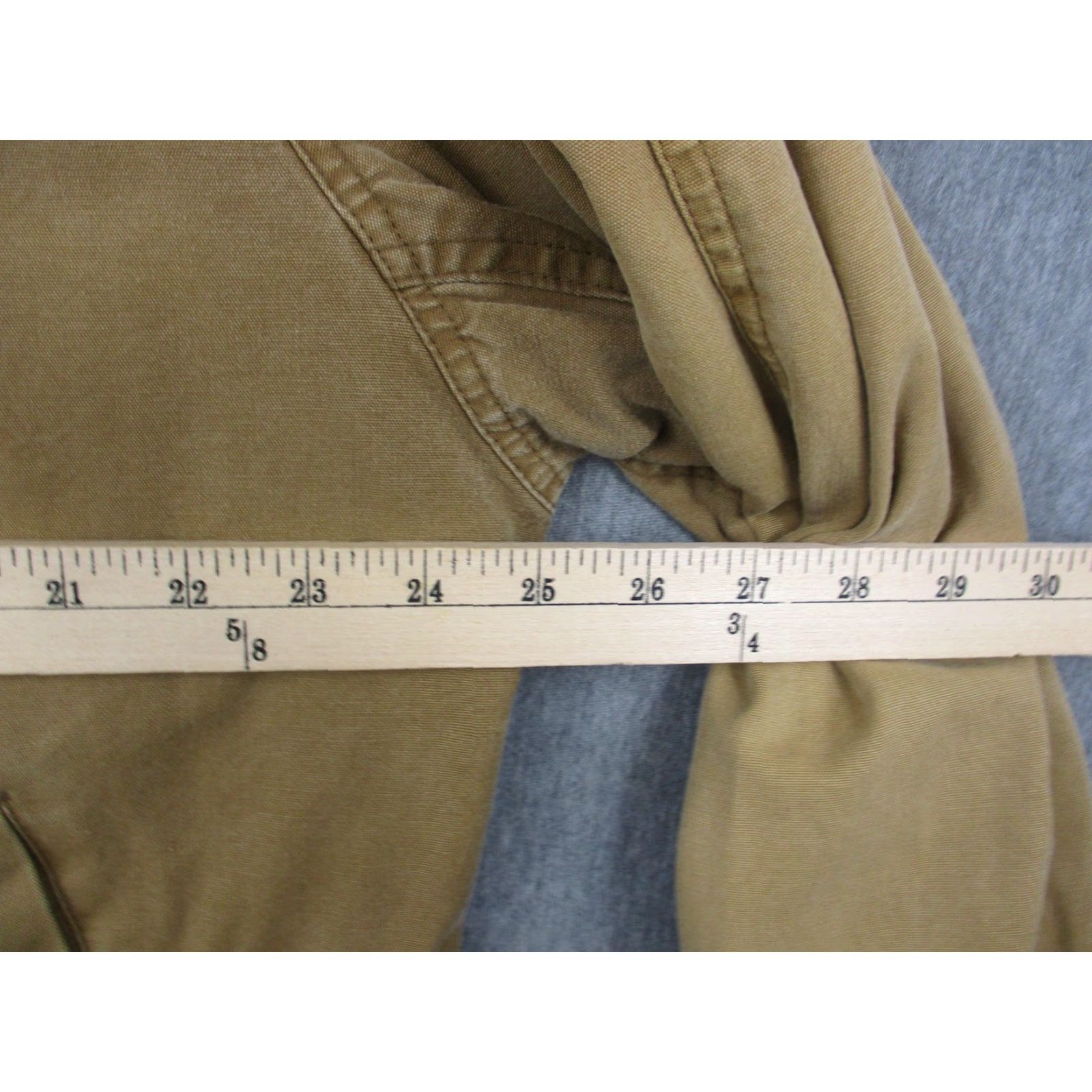 Vintage VINTAGE Duxbak Workwear Jacket XL Brown Cotton Full Zip Lined Canvas Barn Coat Hunting Mens} Size US XL / EU 56 / 4 - 6 Thumbnail