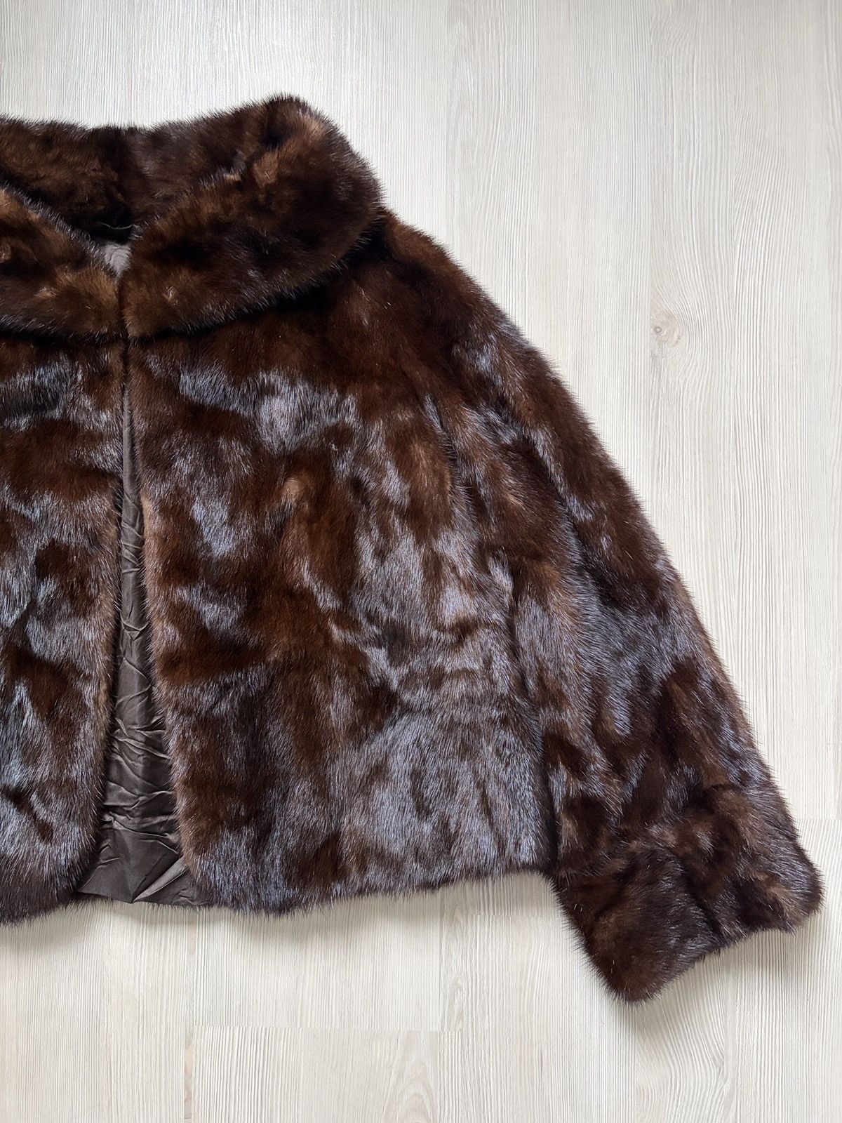 Luxe Ellis Barker Furs Chester Mink Cropped Short Coat Size M / US 6-8 / IT 42-44 - 6 Thumbnail