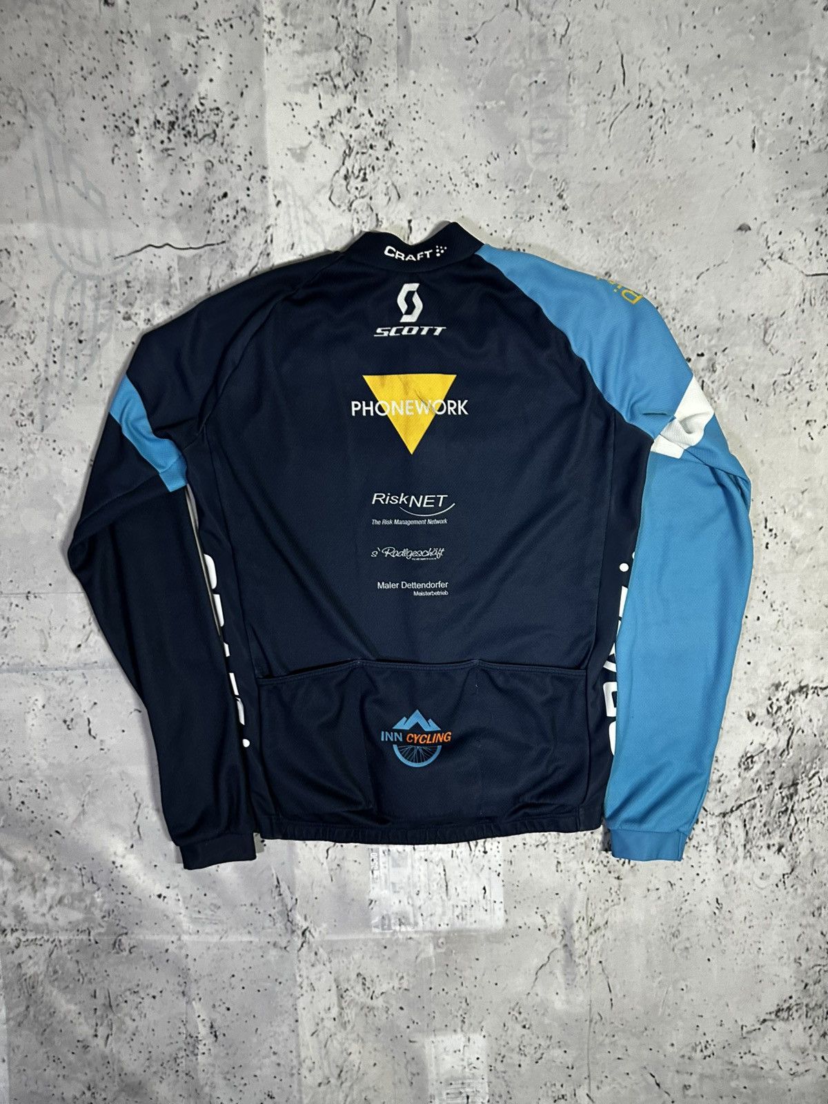 Schott Scott cycling jersey vintage Size US M / EU 48-50 / 2 - 3 Thumbnail
