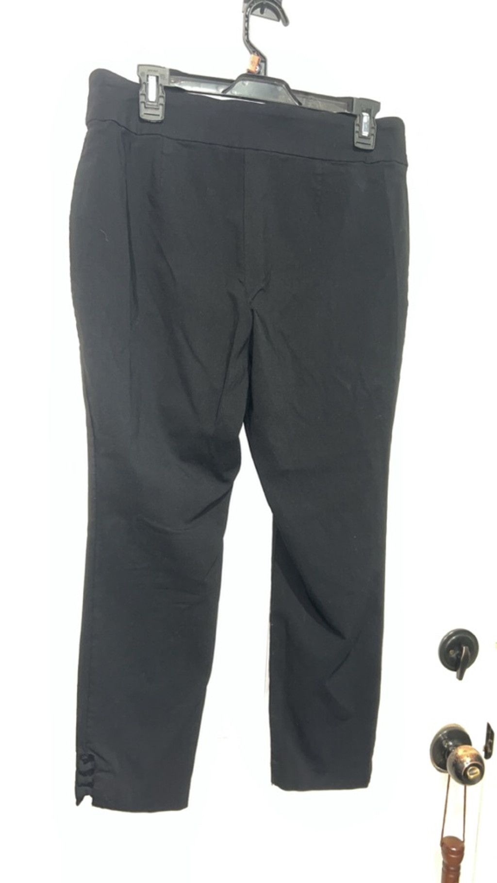 Other Women's Counterparts Black Ankle & Cropped Pants Size L Size 31" - 2 Thumbnail