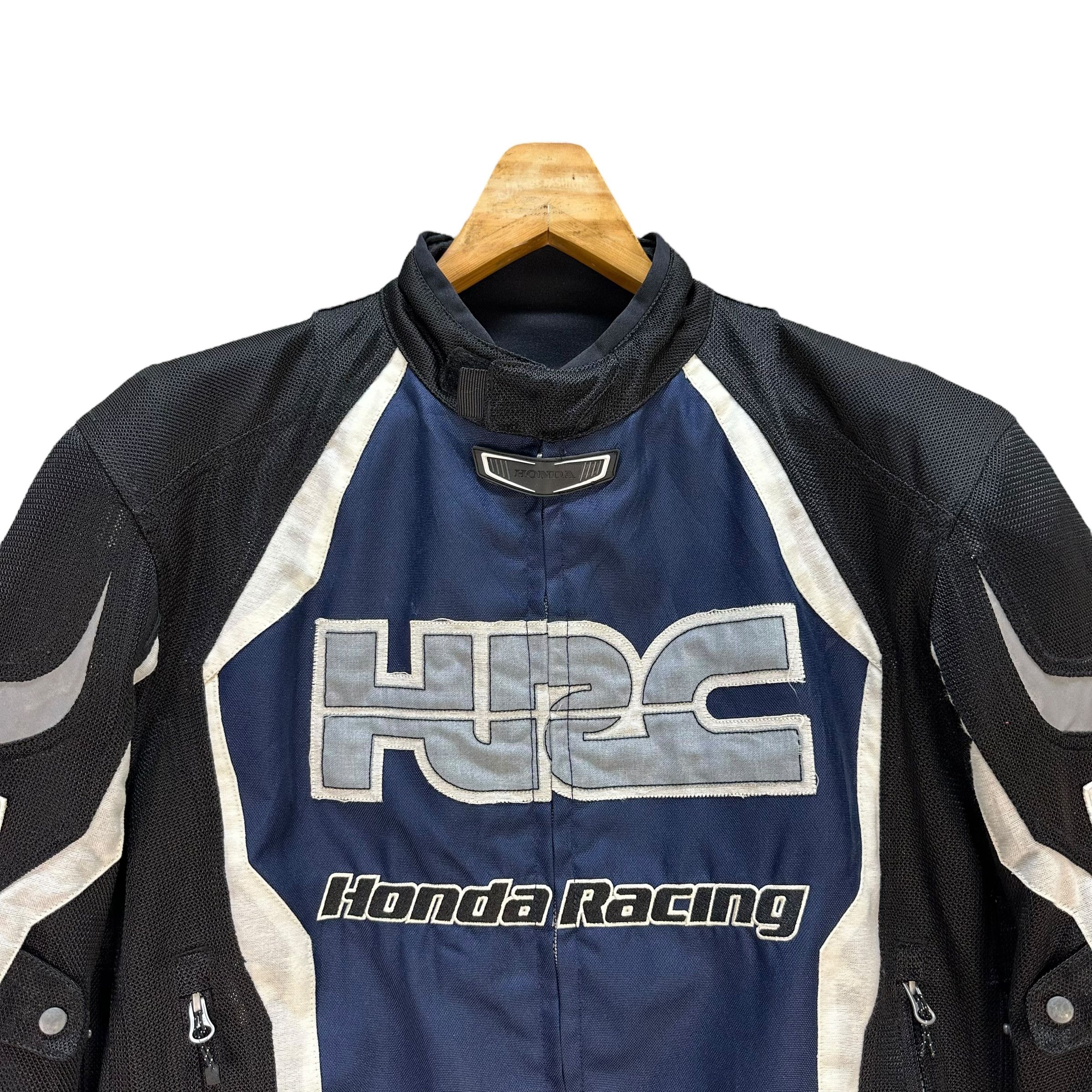 Honda HRC HONDA RACING Scotchlite Motorbike Jacket #A2-0051 Size US L / EU 52-54 / 3 - 2 Thumbnail