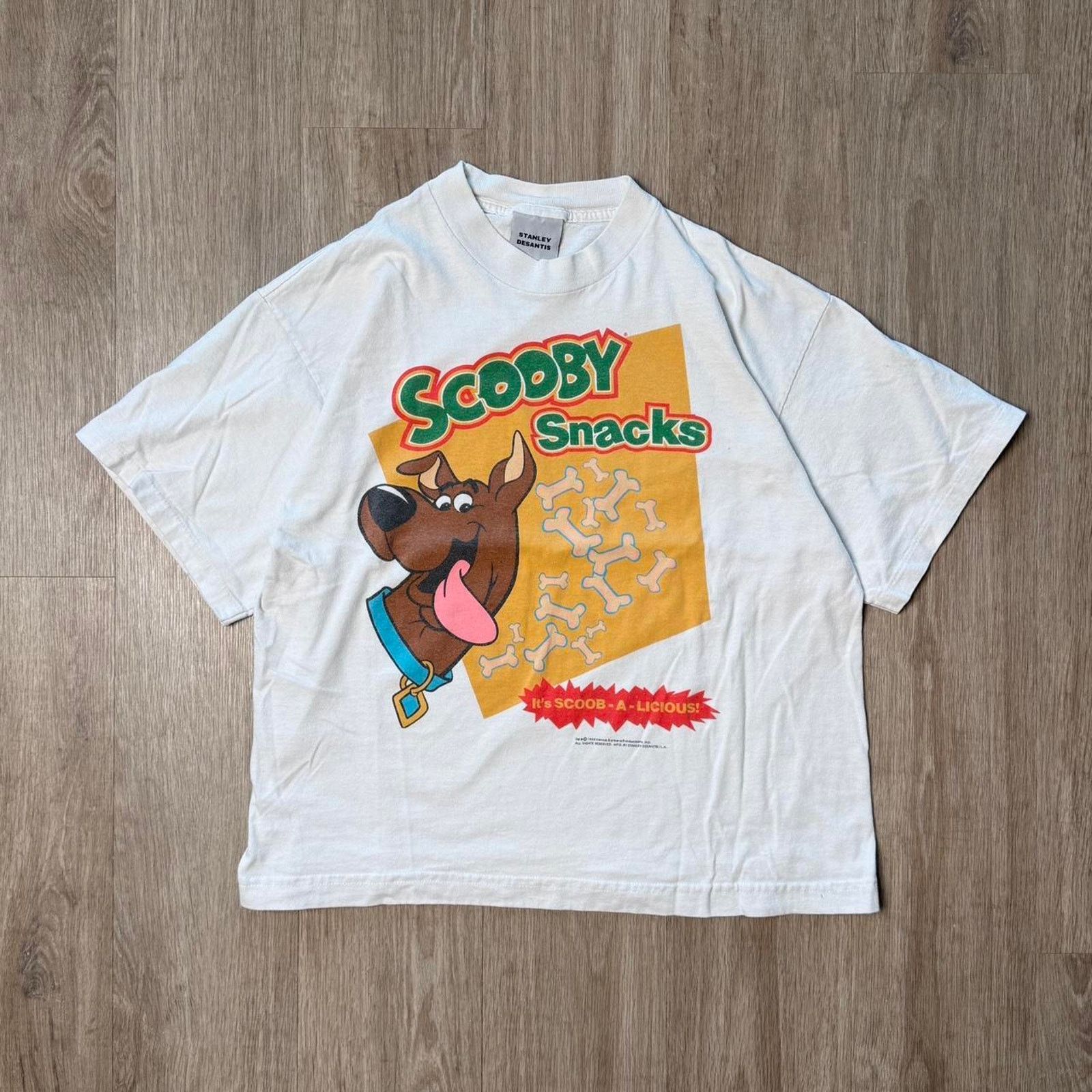 Vintage 1995 scooby snacks graphic tee Size US M / EU 48-50 / 2 - 1 Thumbnail