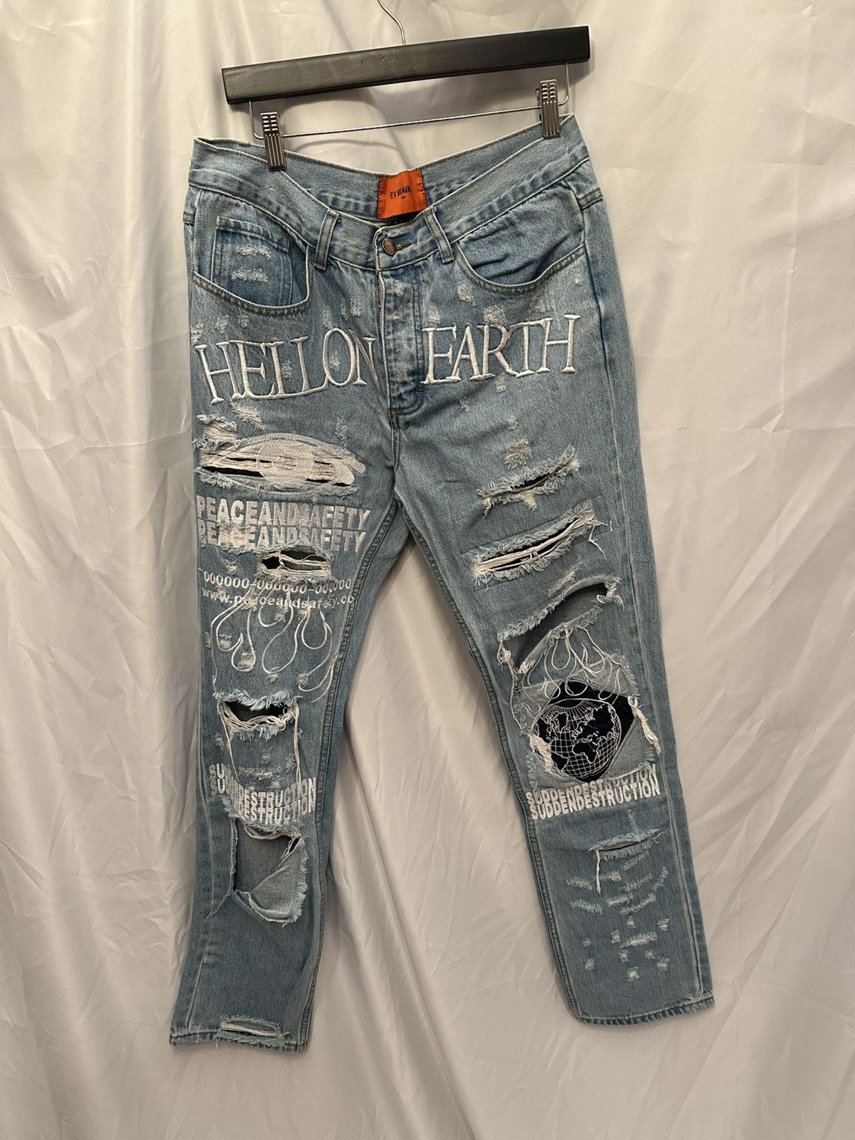 Ev Bravado Ev Bravado Hell on Earth Denim Size US 32 / EU 48 - 1 Thumbnail