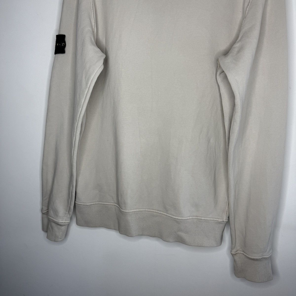 Stone Island Stone Island Hoodie Sweatshirt Hooded Beige Badge Logo Size US M / EU 48-50 / 2 - 10 Thumbnail