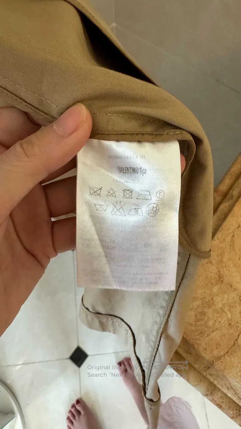 Valentino Valentino Swallow embroidered heavy work trench coat Size XS / US 0-2 / IT 36-38 - 4 Thumbnail