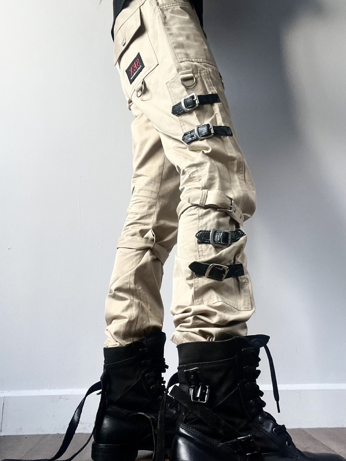 Dolce & Gabbana 2003 Dolce&Gabbana SEX Bondage Pants Size US 30 / EU 46 - 1 Thumbnail