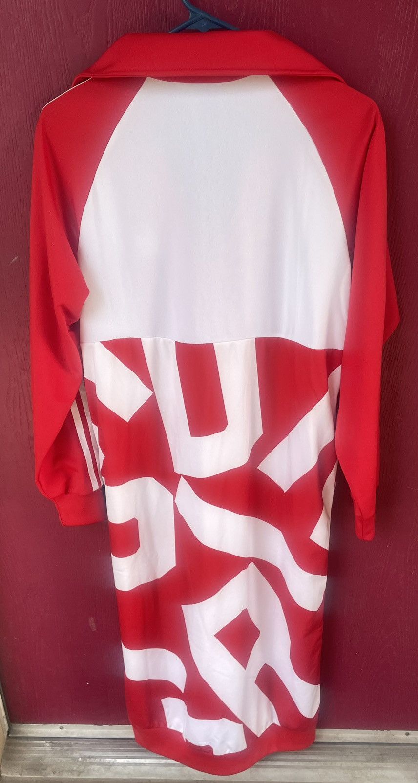 Adidas ADIDAS Bold Age Red track suit maxi dress Size S / US 4 / IT 40 - 13 Thumbnail
