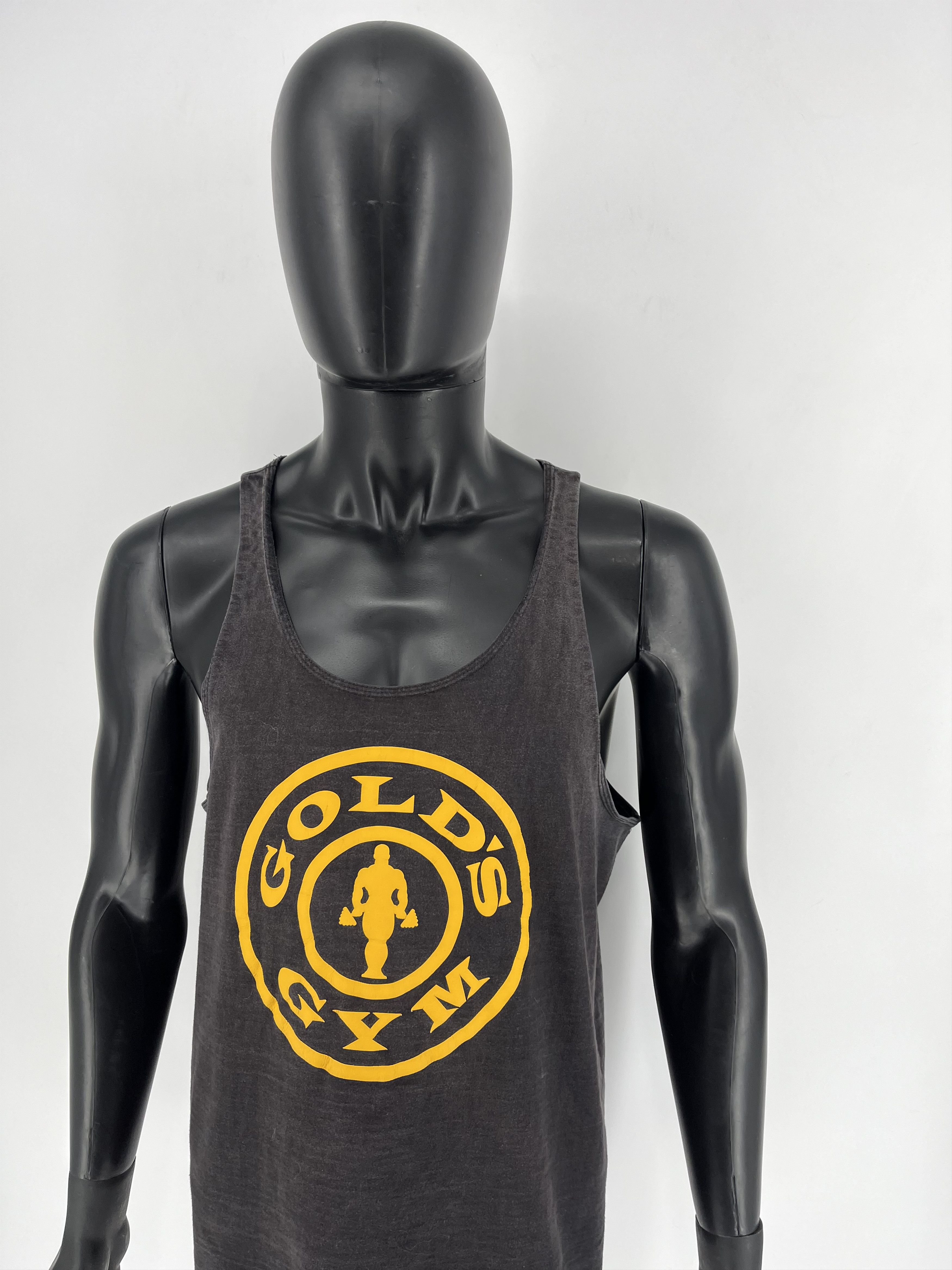 Sports Specialties Vintage 90s Gold’s Gym Red Tank Top Workout Promo Size US XL / EU 56 / 4 - 5 Thumbnail