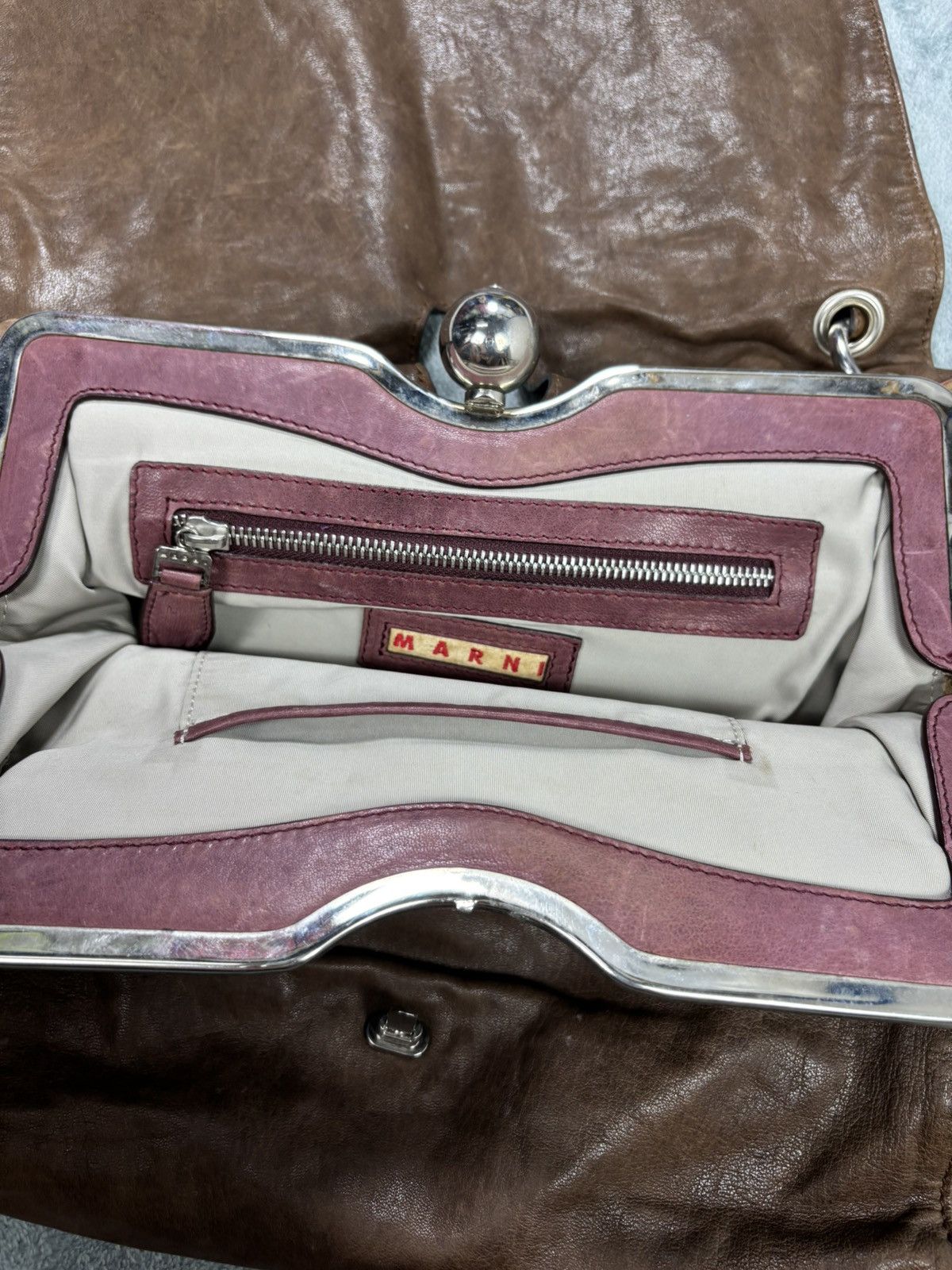Marni Marni Leather Crossbody Bag Size ONE SIZE - 12 Thumbnail