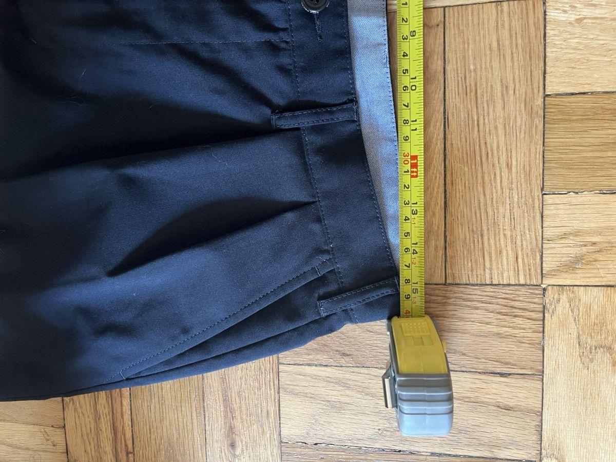Beams Plus Beams Plus Cropped Double Pleat Chino Pant in Navy Size US 31 - 7 Thumbnail