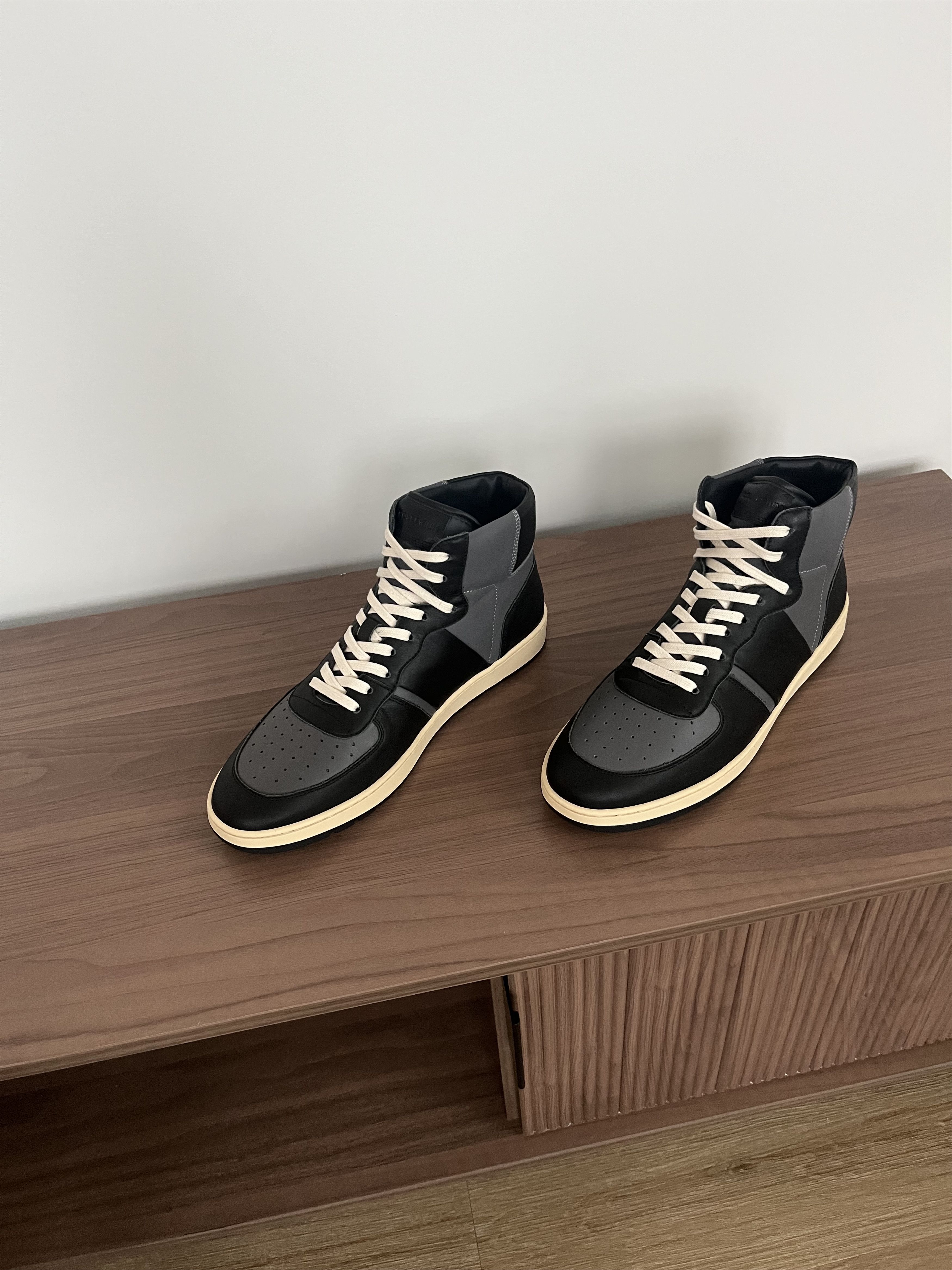 Collegium Pillar Destroyer High Top Sneaker in Midnight/NeroV2 Size US 10 / EU 43 - 3 Thumbnail