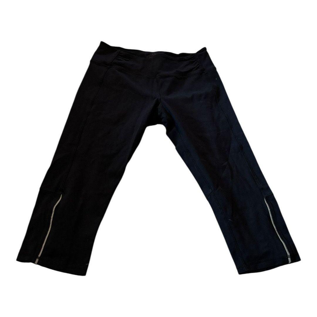 Kyodan kyodan Black Cropped Leggings Size M Size 26" / US 2 / IT 38 - 1 Thumbnail