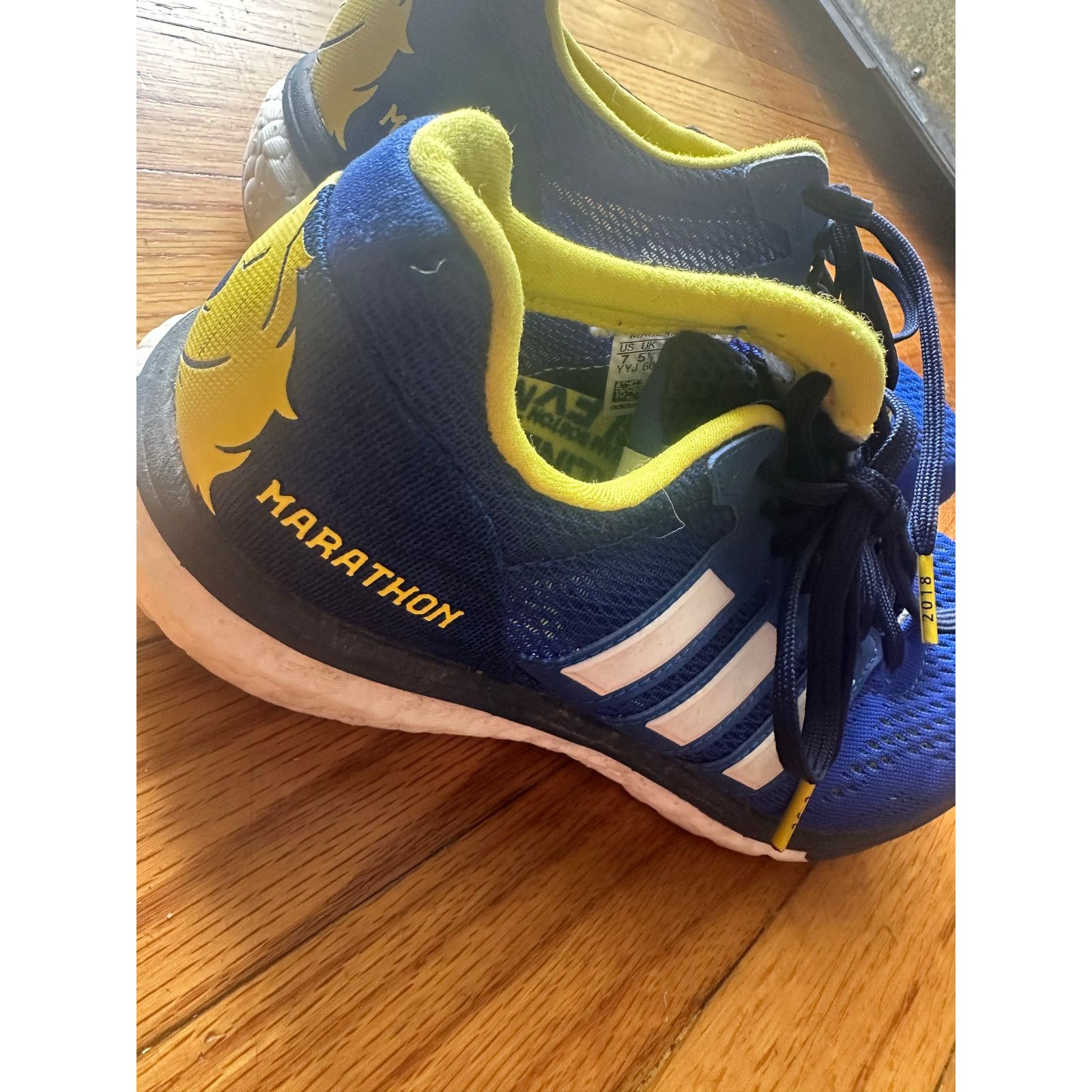 Adidas adidas Adizero Boston 7 Boston Marathon Edition Running Shoe Size US 7 / IT 37 - 2 Thumbnail