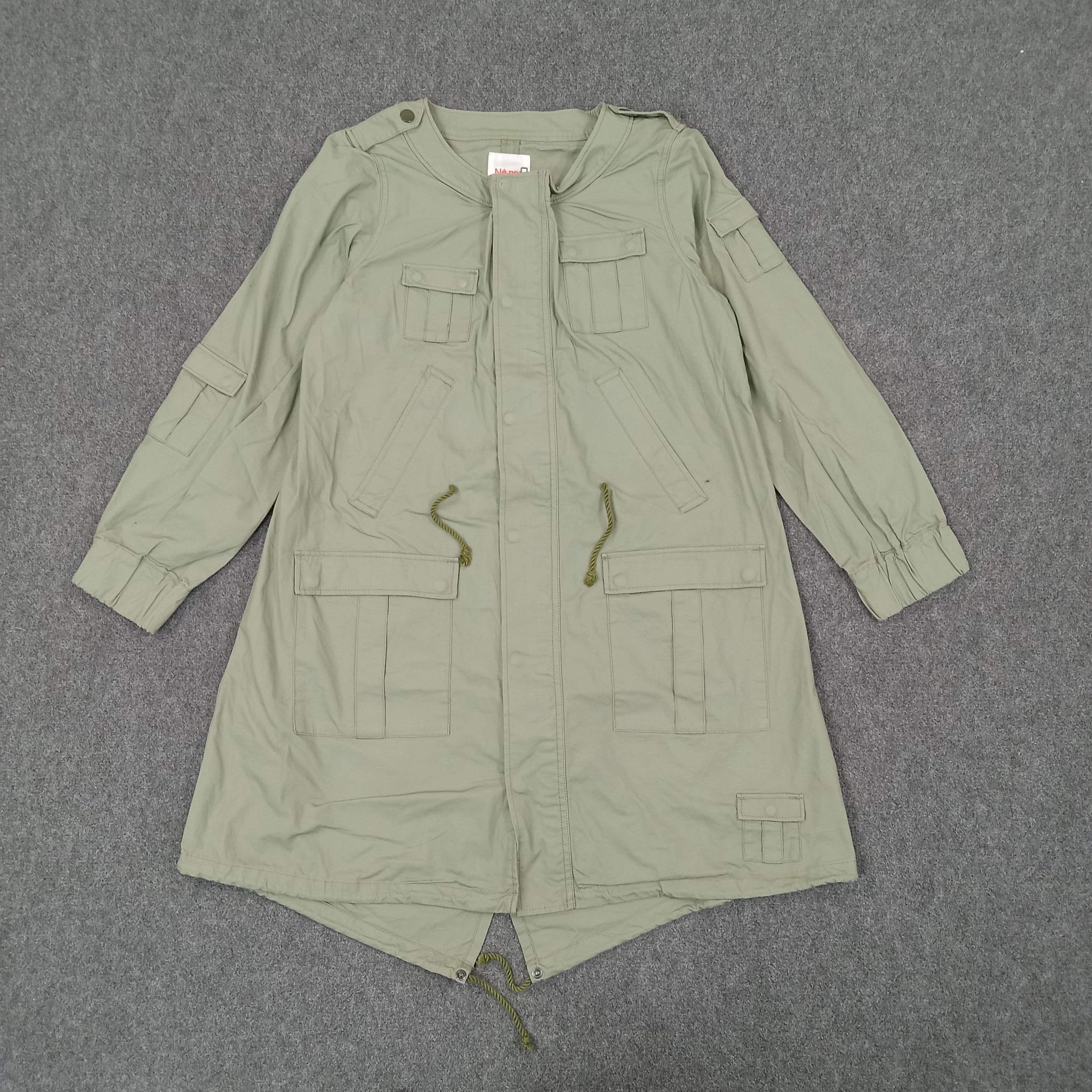 Ne-Net Ne-net by Issey Miyake Japanese Designer Long Jacket Size US S / EU 44-46 / 1 - 1 Thumbnail
