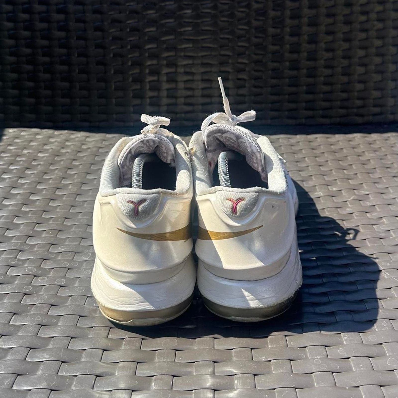 Nike Nike KD 7 PRM Aunt Pearl White 706858-176 Men's Size 11 Size US 11 / EU 44 - 3 Thumbnail