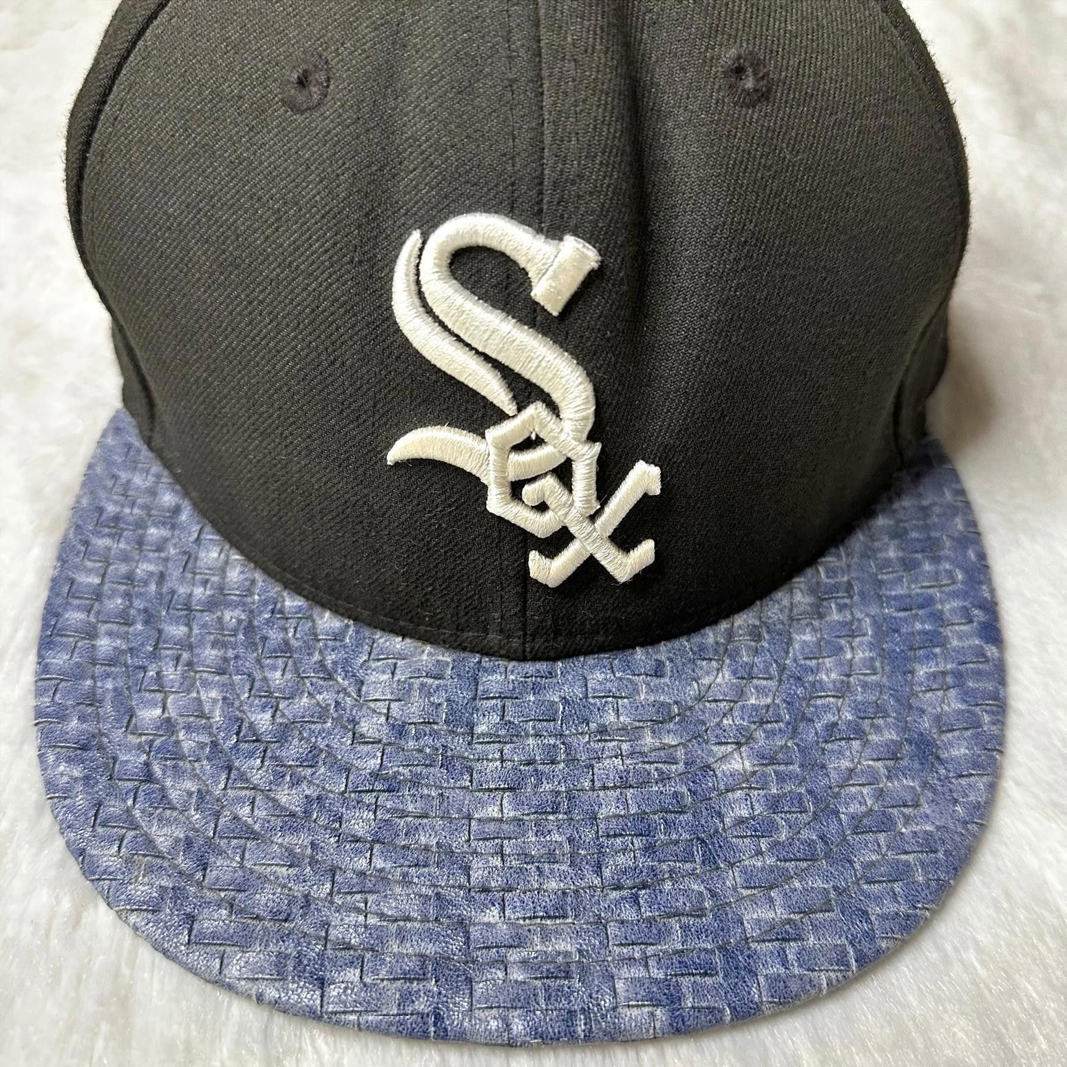 New Era Chicago White Sox New Era 9FIFTY Snapback Hat Black M/L Size ONE SIZE - 3 Thumbnail