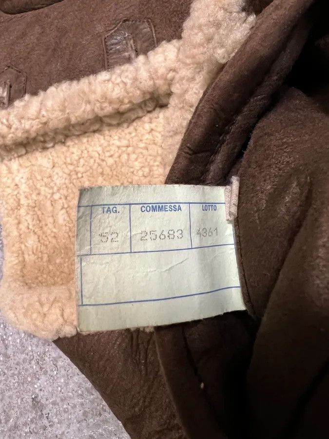 Dolce & Gabbana AW1994 Dolce & Gabbana Brown Shearling Leather Jacket Size US S / EU 44-46 / 1 - 11 Thumbnail