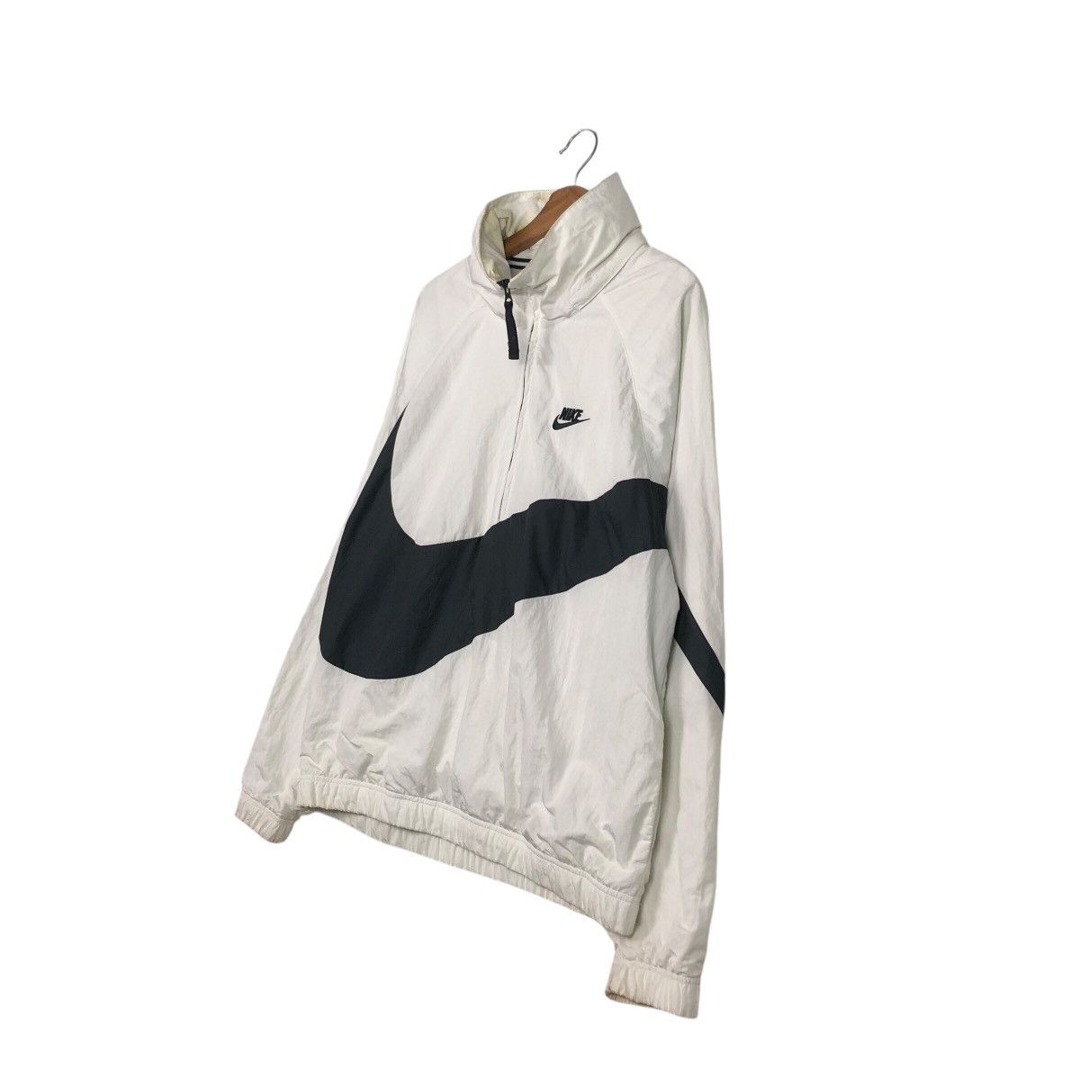 Nike 📌Half Zipper Anorak Jacket Pull Over Nike Big Swoosh Size US M / EU 48-50 / 2 - 3 Thumbnail