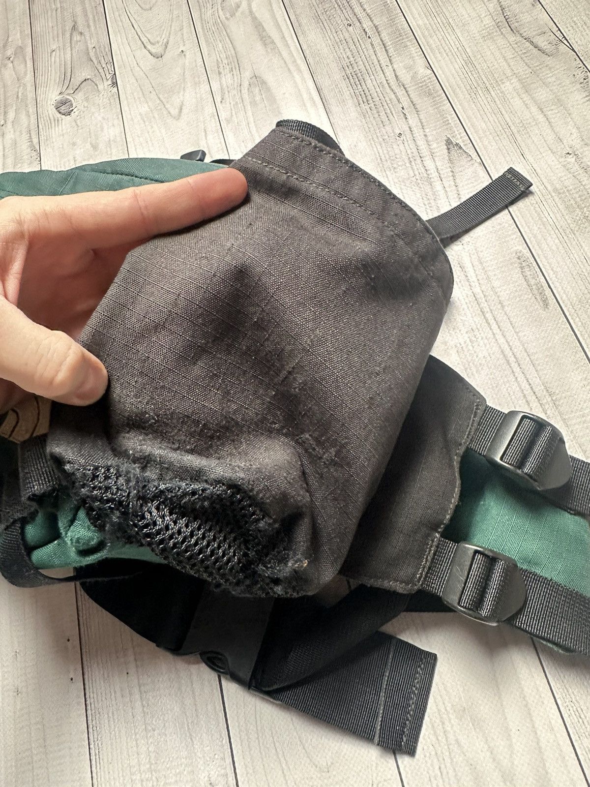 The North Face Vintage The north face bag green rare Size ONE SIZE - 3 Thumbnail