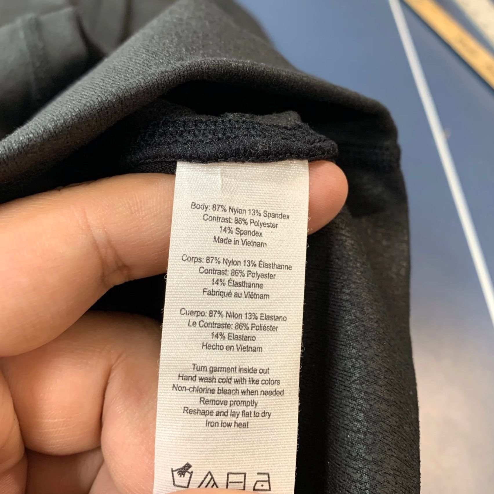 Alo Alo Yoga Moto Leggings Pants Womens XS Extra Small Black Faux Leather 22x24 Size 26" / US 2 / IT 38 - 2 Thumbnail