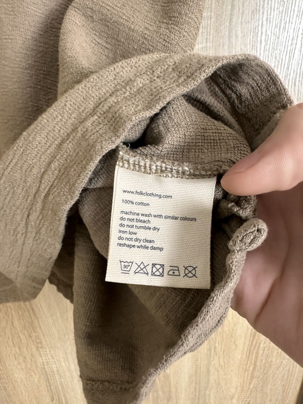 Folk 🔥 Folk Cotton Relaxed Fit Polo T Shirt Size US M / EU 48-50 / 2 - 3 Thumbnail