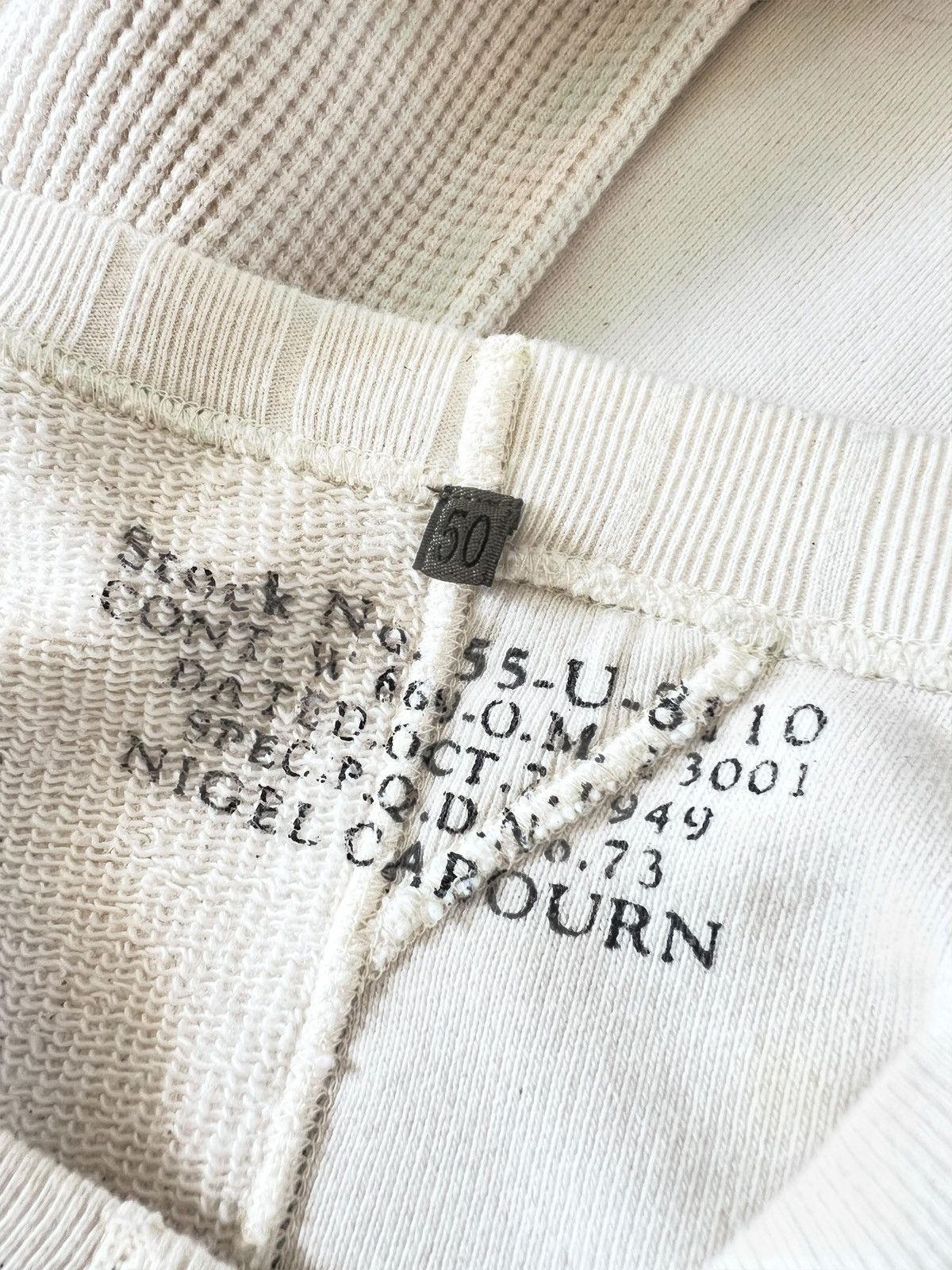 Nigel Cabourn Nigel Cabourn Short Sleeve Army Crew Jersey Mix Size US L / EU 52-54 / 3 - 10 Thumbnail