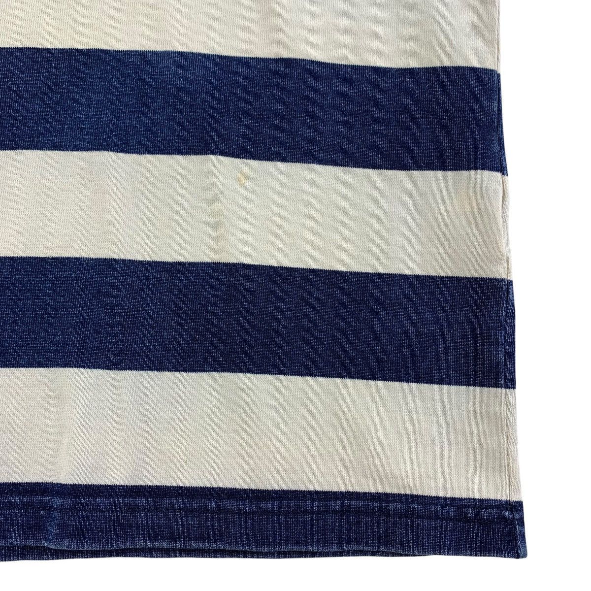 Vintage HOUSTON U.S NAVY stripe tee Size US M / EU 48-50 / 2 - 8 Thumbnail