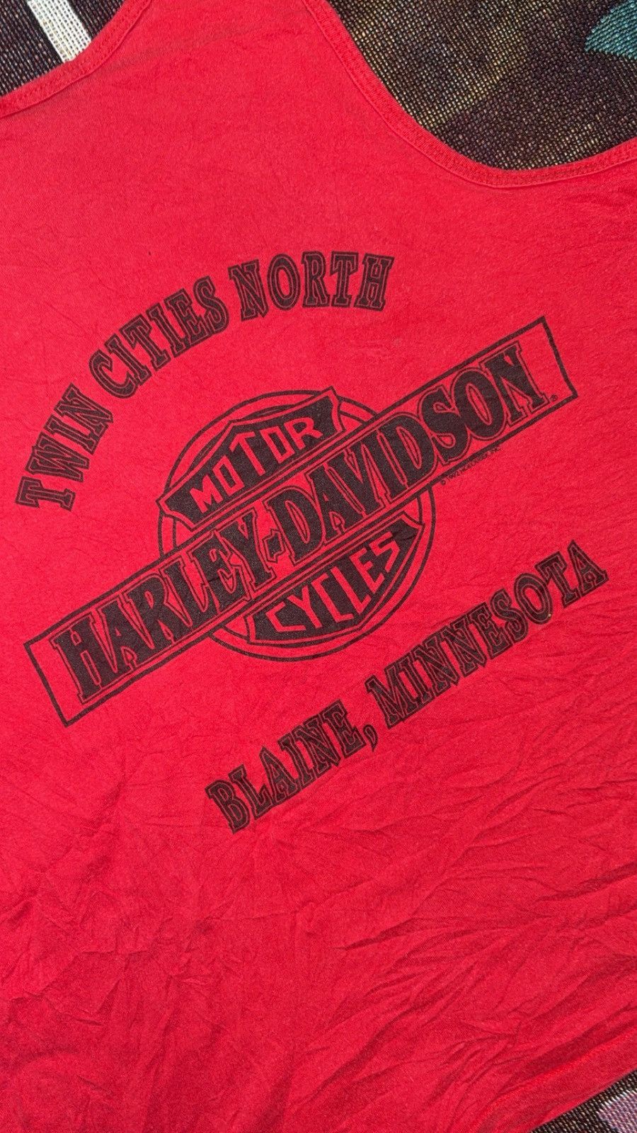 Harley Davidson 1991 Harley Davidson Tank Top Size US XL / EU 56 / 4 - 7 Thumbnail