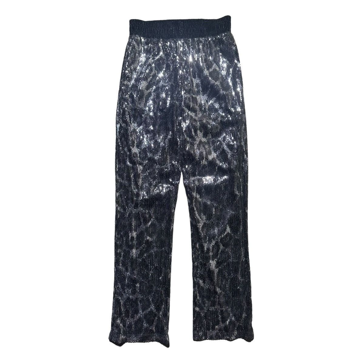 Rta Metallic adjustable sequin trousers Size US 29 - 1 Thumbnail