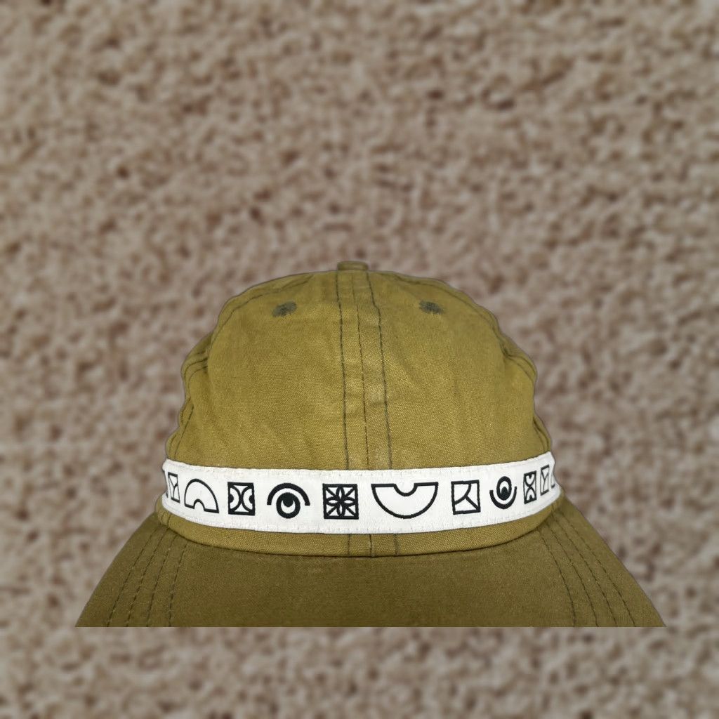 Vintage VINTAGE Last Heavy Hat Cap Strap Back Adult One Size Green Poly Made USA Size ONE SIZE - 1 Thumbnail
