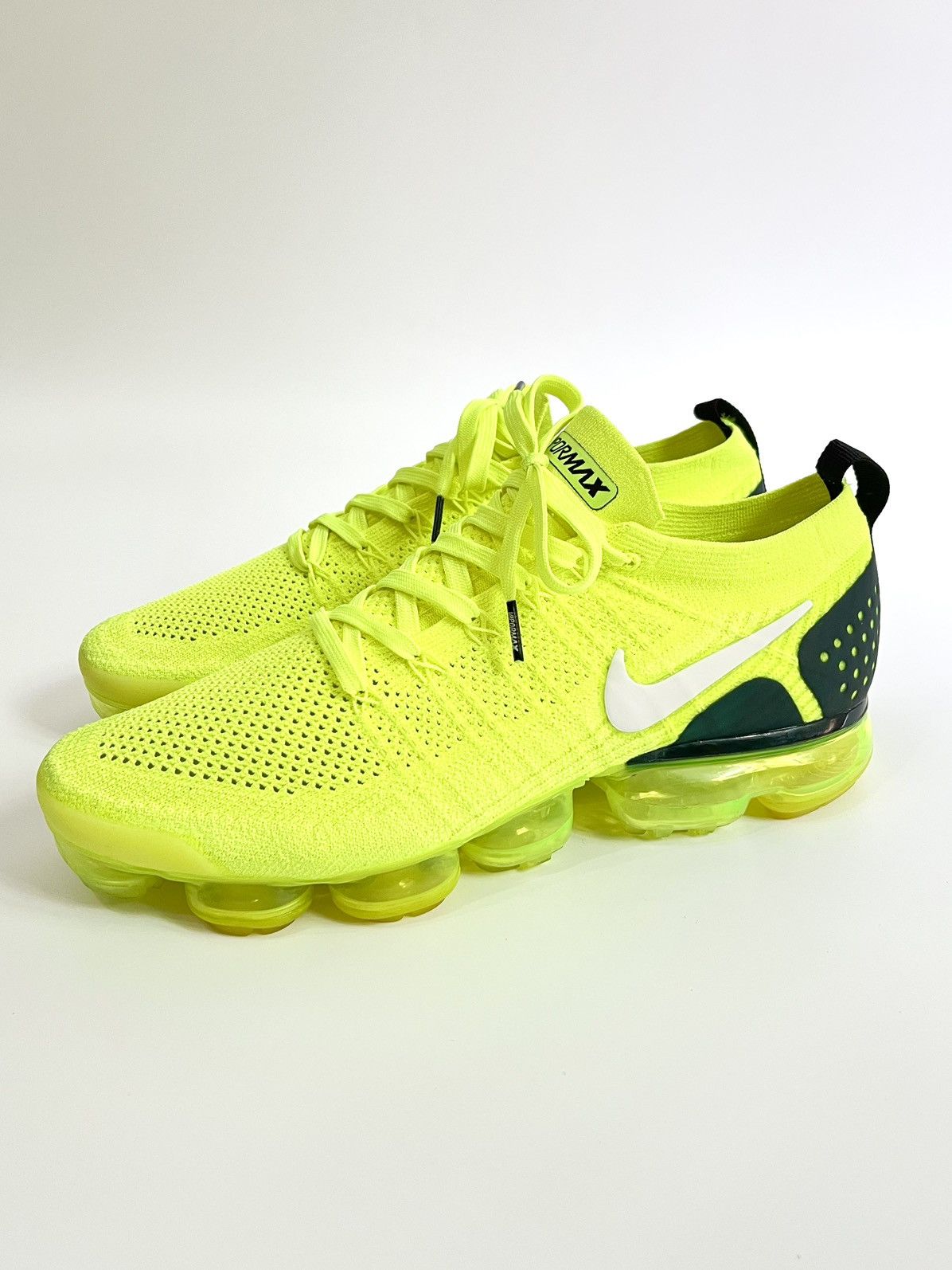 Nike Nike Air VaporMax 2 Flyknit OG “Volt” Size US 11 / EU 44 - 2 Thumbnail