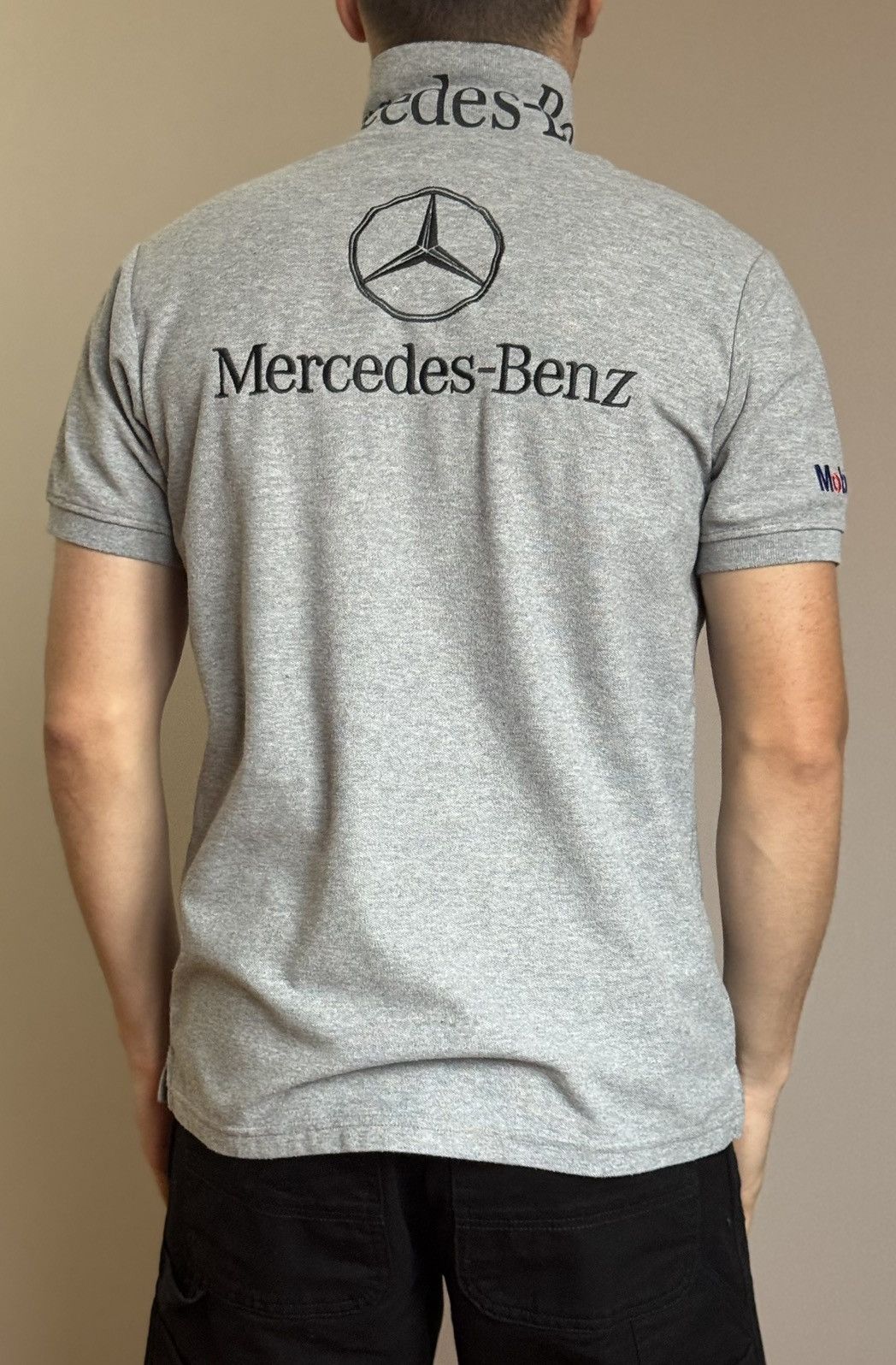 Mercedes-Benz Mercedes Benz Mobil Polo Tshirt Tee Formula F1 Racing Tennis Size US M / EU 48-50 / 2 - 1 Thumbnail