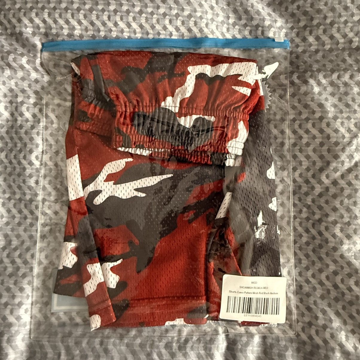Eric Emanuel Eric Emanuel EE Basic/Core Short Maroon/Black Camo Medium Size US 32 / EU 48 - 6 Thumbnail