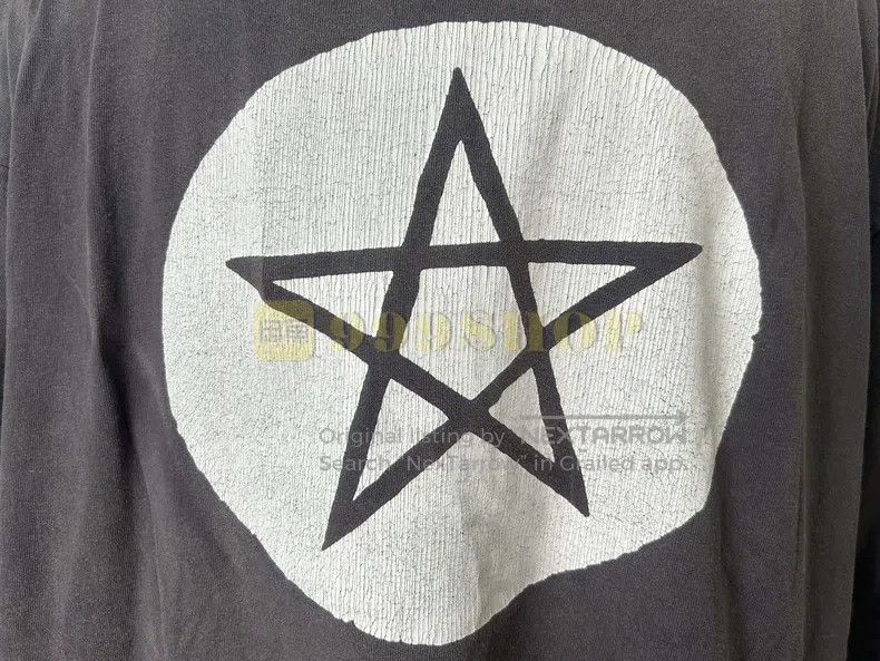 Saint Michael Saint Michael The six-pointed star is a white ghost with s Size US XXL / EU 58 / 5 - 4 Thumbnail