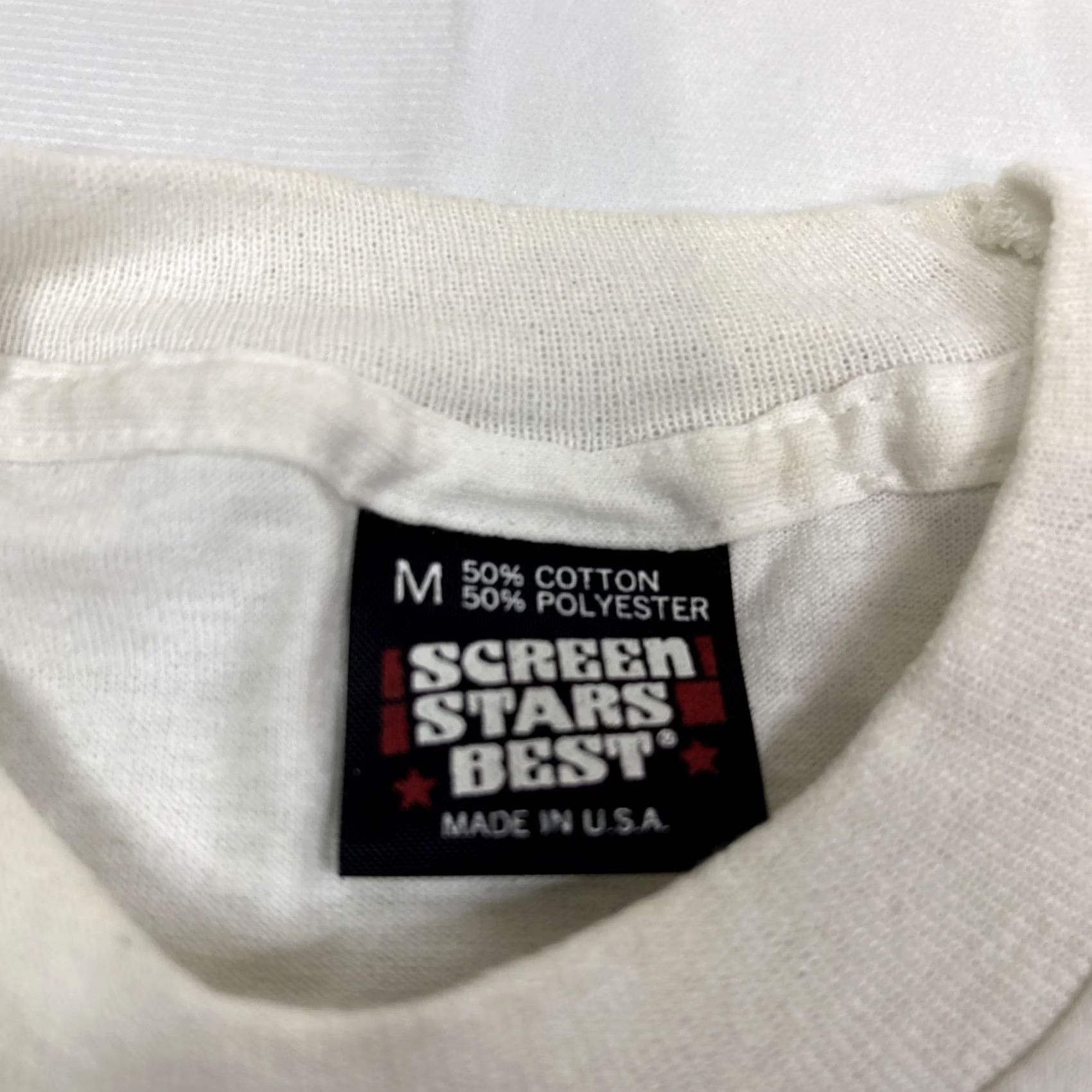 Vintage VINTAGE Life's Too Short Not To Live It As A Texan T-Shirt All Sport Medium Mens White M Size US M / EU 48-50 / 2 - 3 Thumbnail
